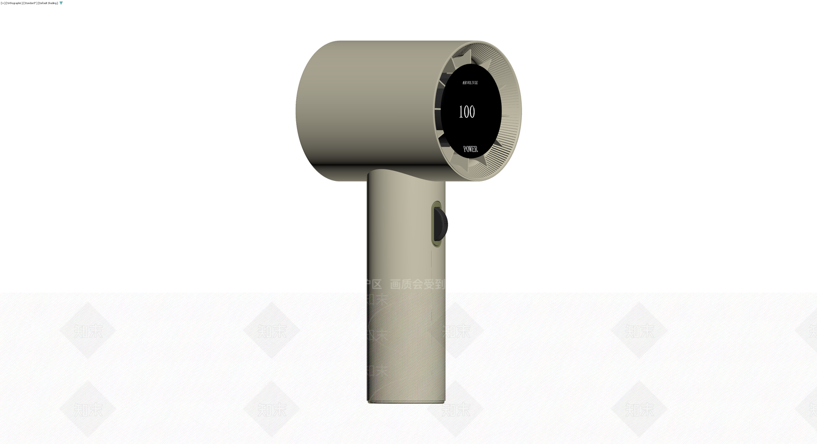 米色手持吹风机3D模型下载【ID:1230682074】