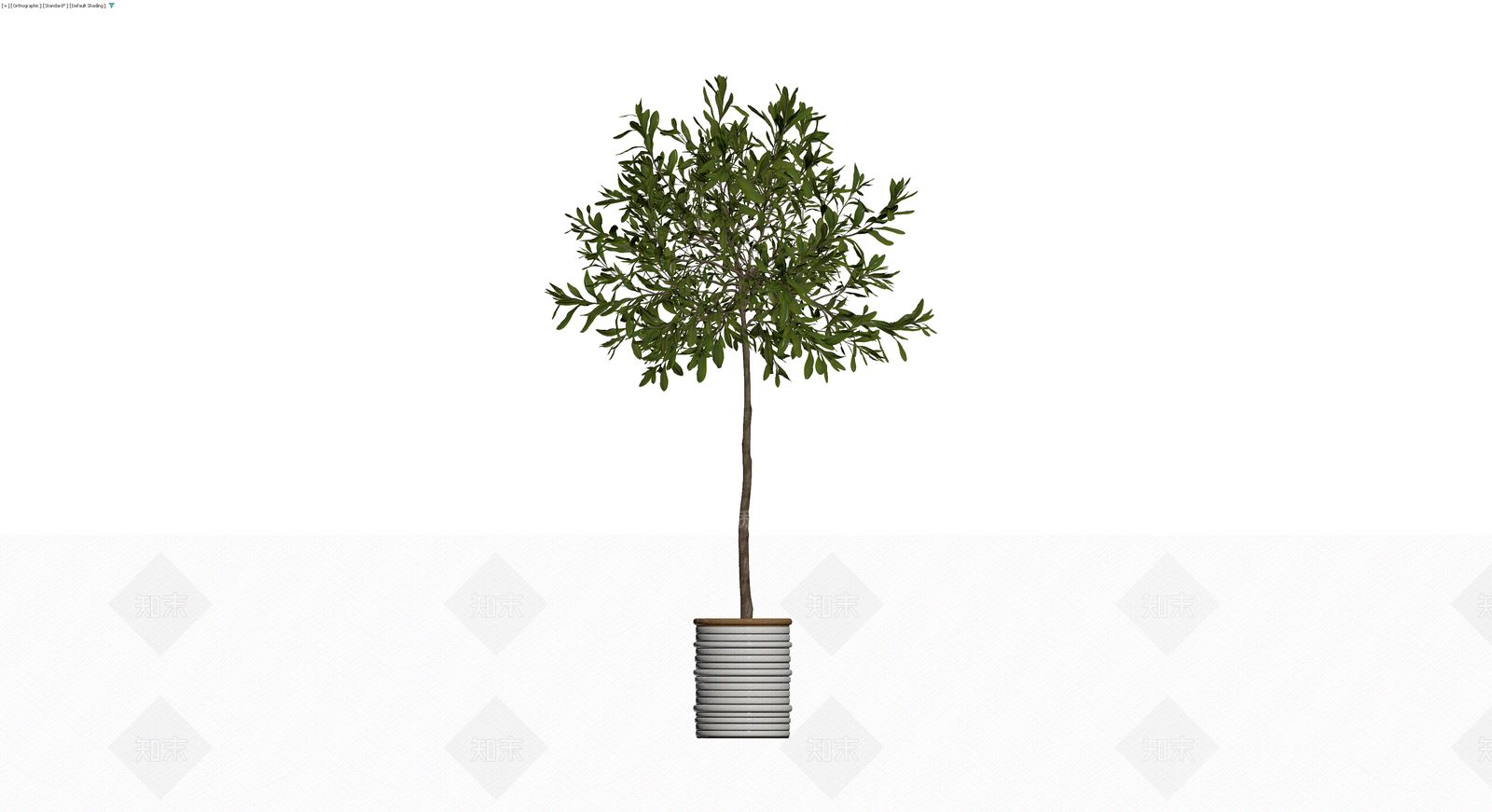 带盆盆栽绿植模型3D模型下载【ID:1230614251】