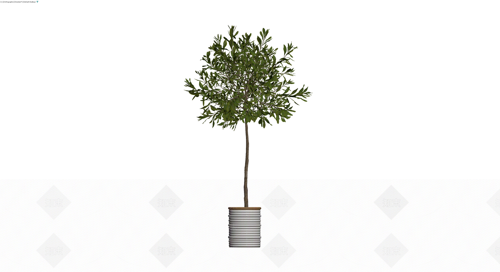 带盆盆栽绿植模型3D模型下载【ID:1230614251】