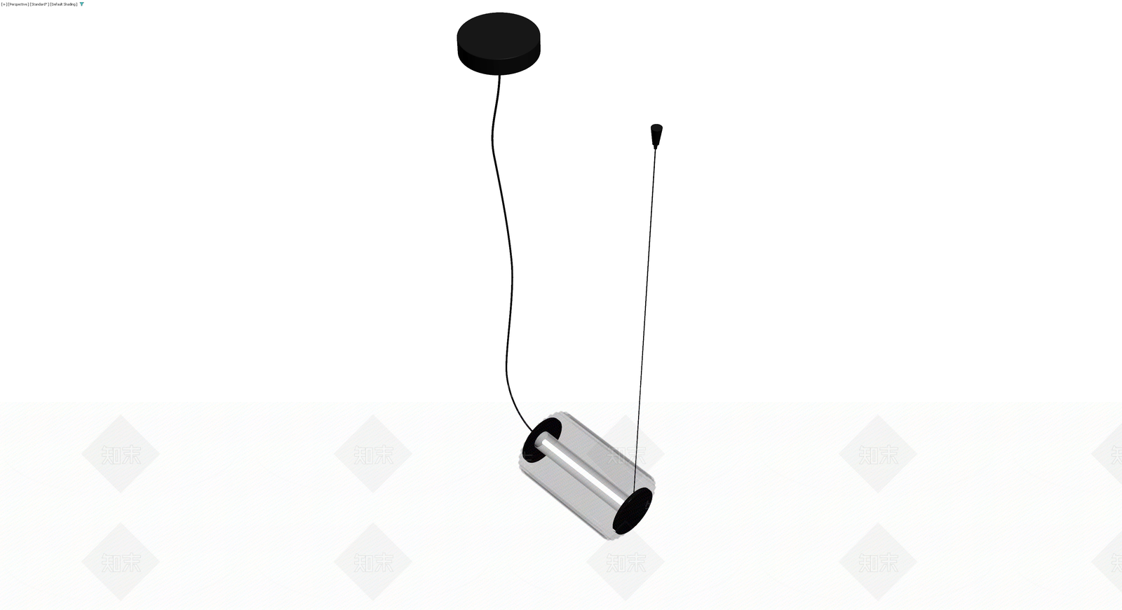 长条吊灯灯具模型3D模型下载【ID:1230108217】