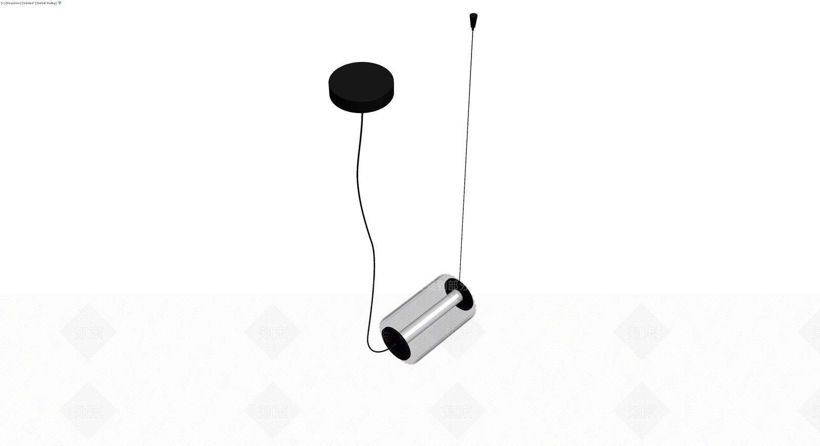 长条吊灯灯具模型3D模型下载【ID:1230108217】