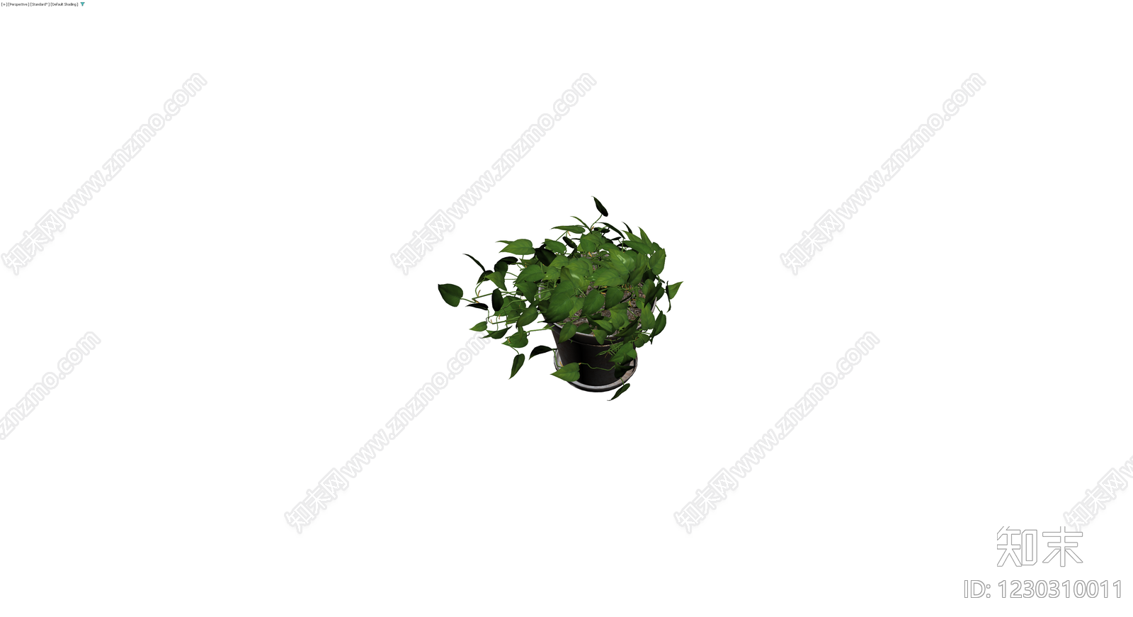 盆栽绿植组合3D模型下载【ID:1230310011】