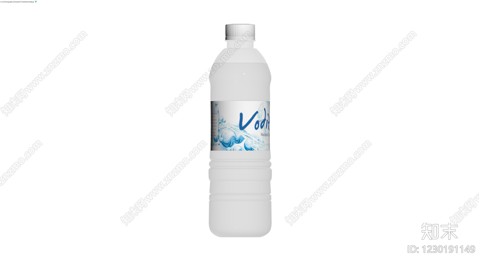 Voditza矿泉水瓶模型3D模型下载【ID:1230191149】