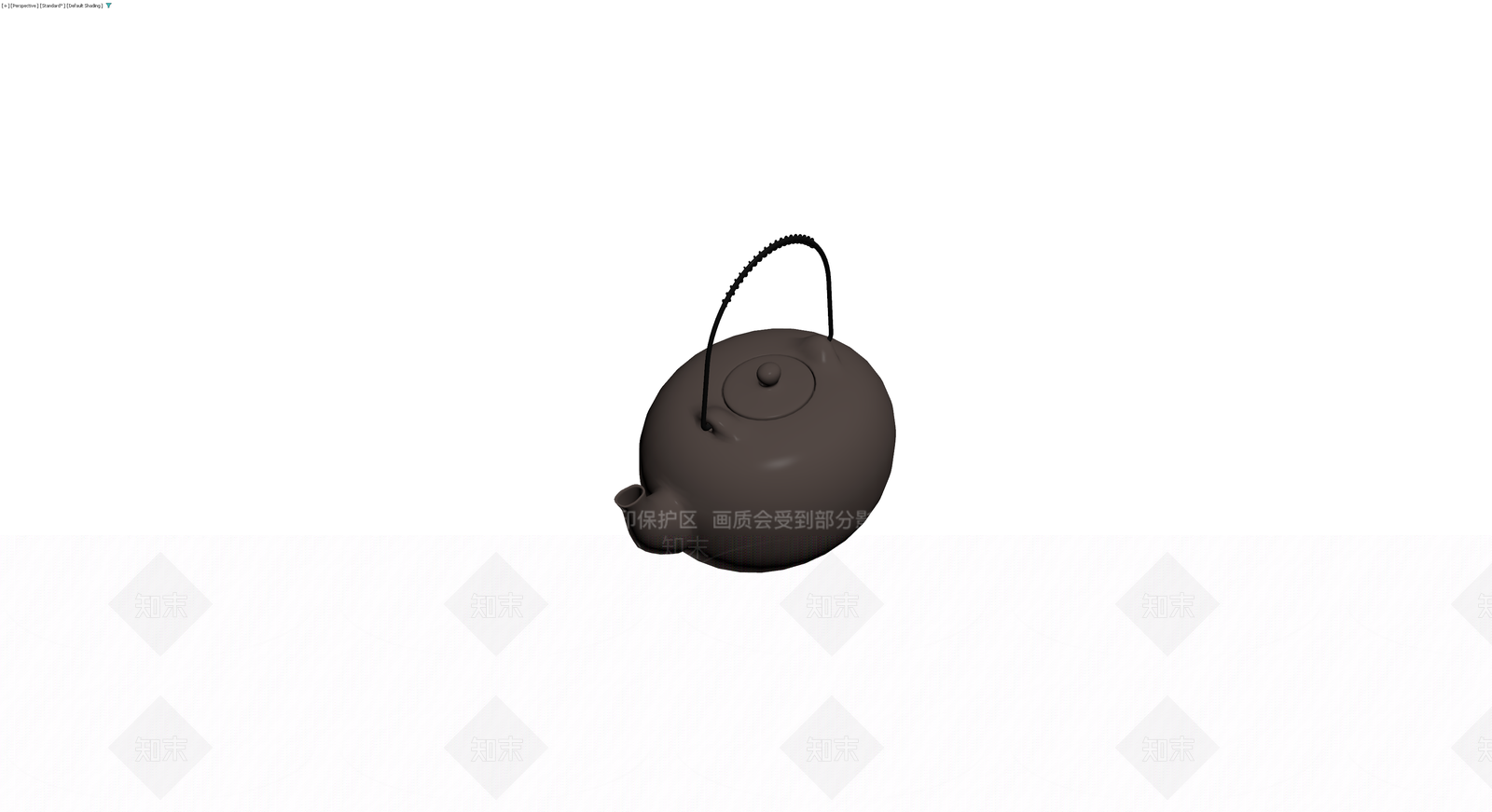 深色提梁壶3D模型下载【ID:1230345250】