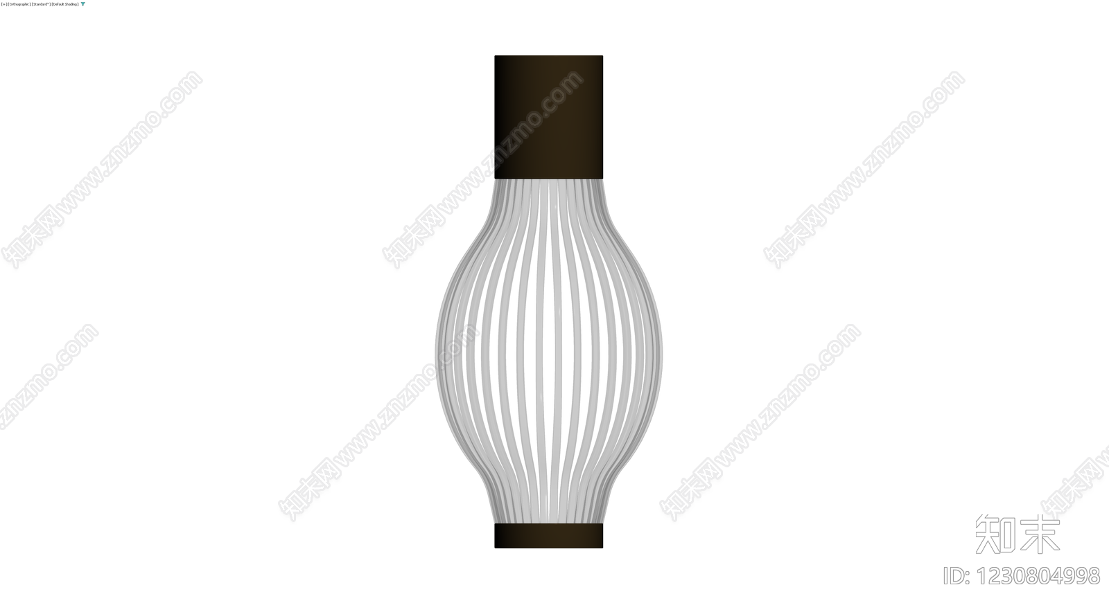 镂空纹理装饰吊灯3D模型下载【ID:1230804998】
