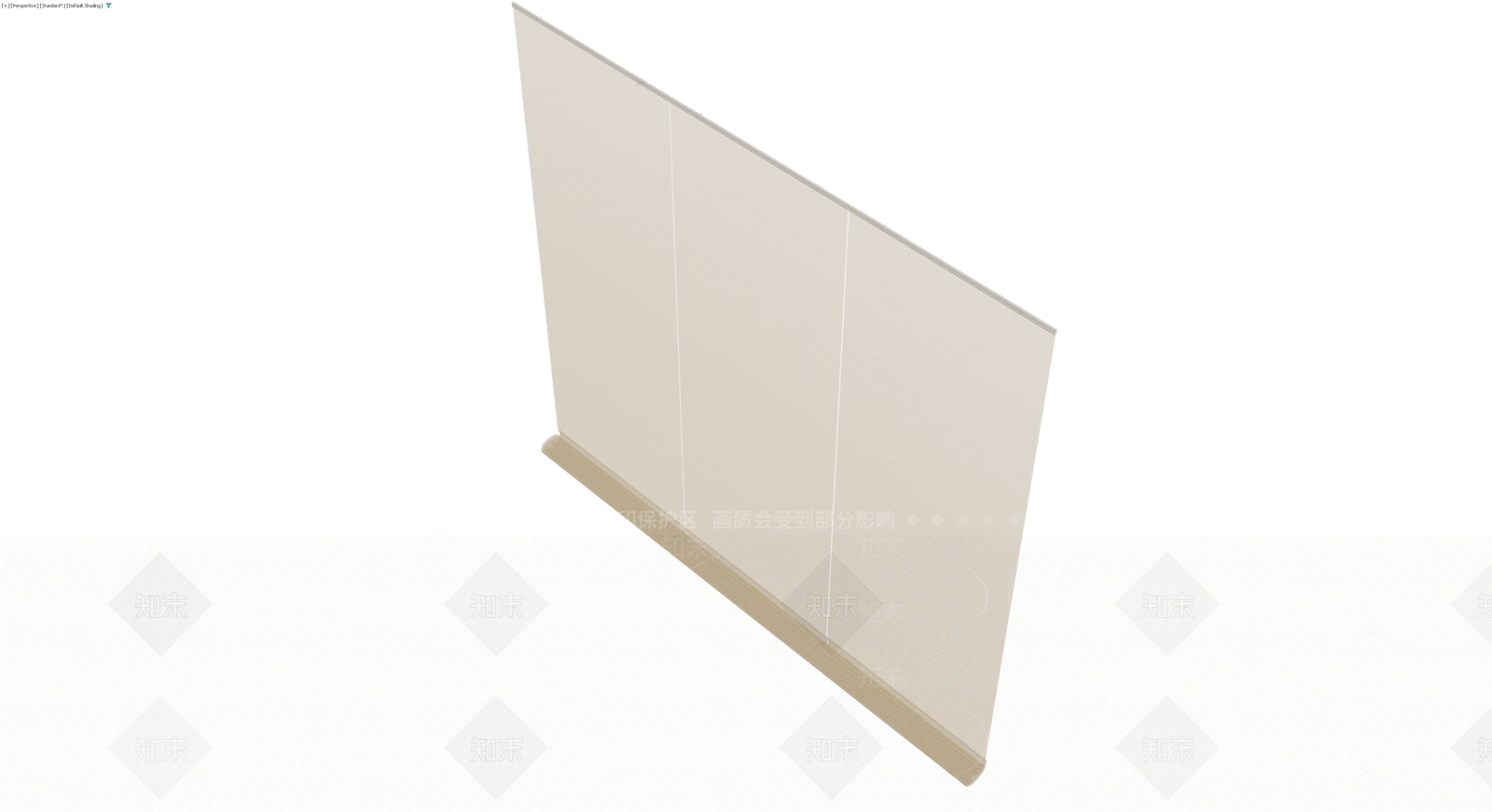 米色卷帘成品3D模型下载【ID:1229861897】