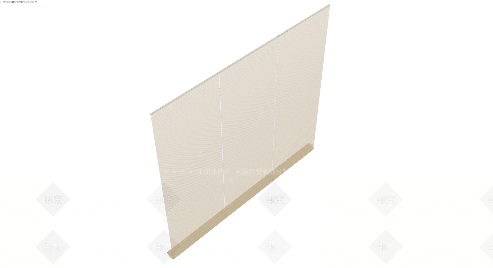 米色卷帘成品3D模型下载【ID:1229861897】