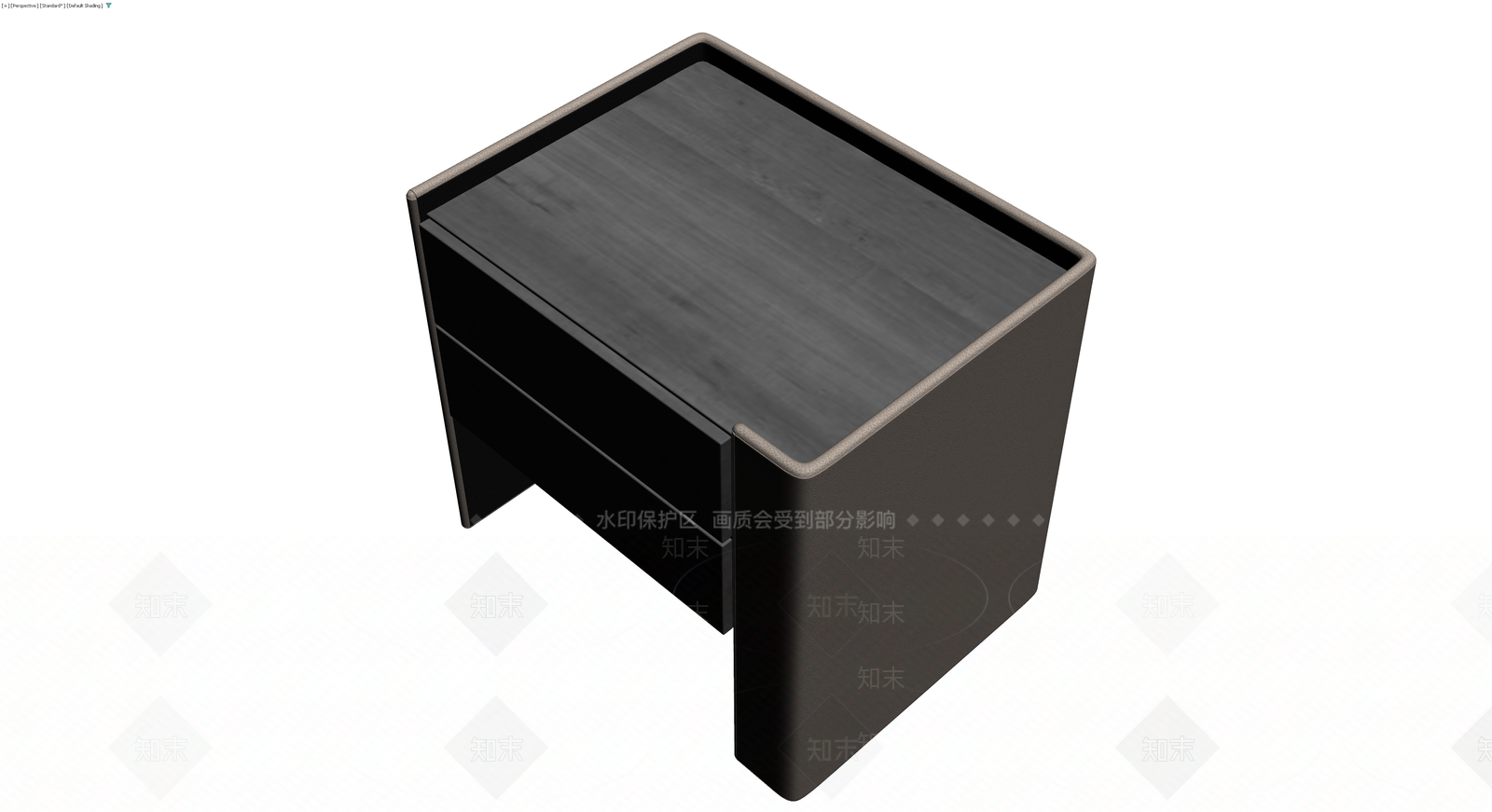 皮革收纳盒/纸巾盒3D模型下载【ID:1229943230】