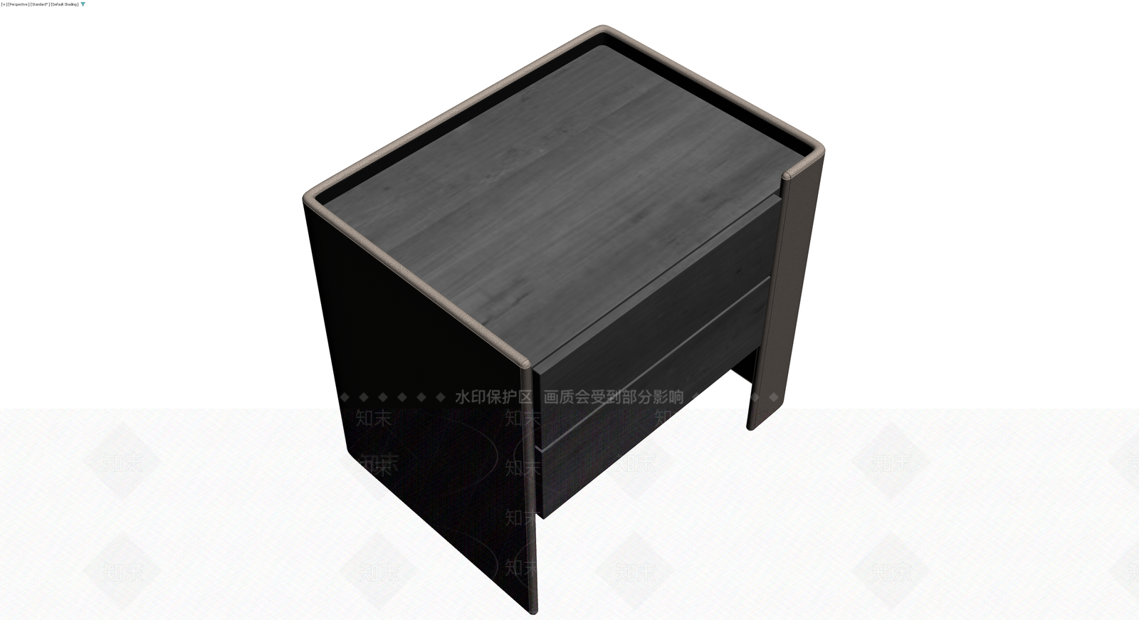 皮革收纳盒/纸巾盒3D模型下载【ID:1229943230】