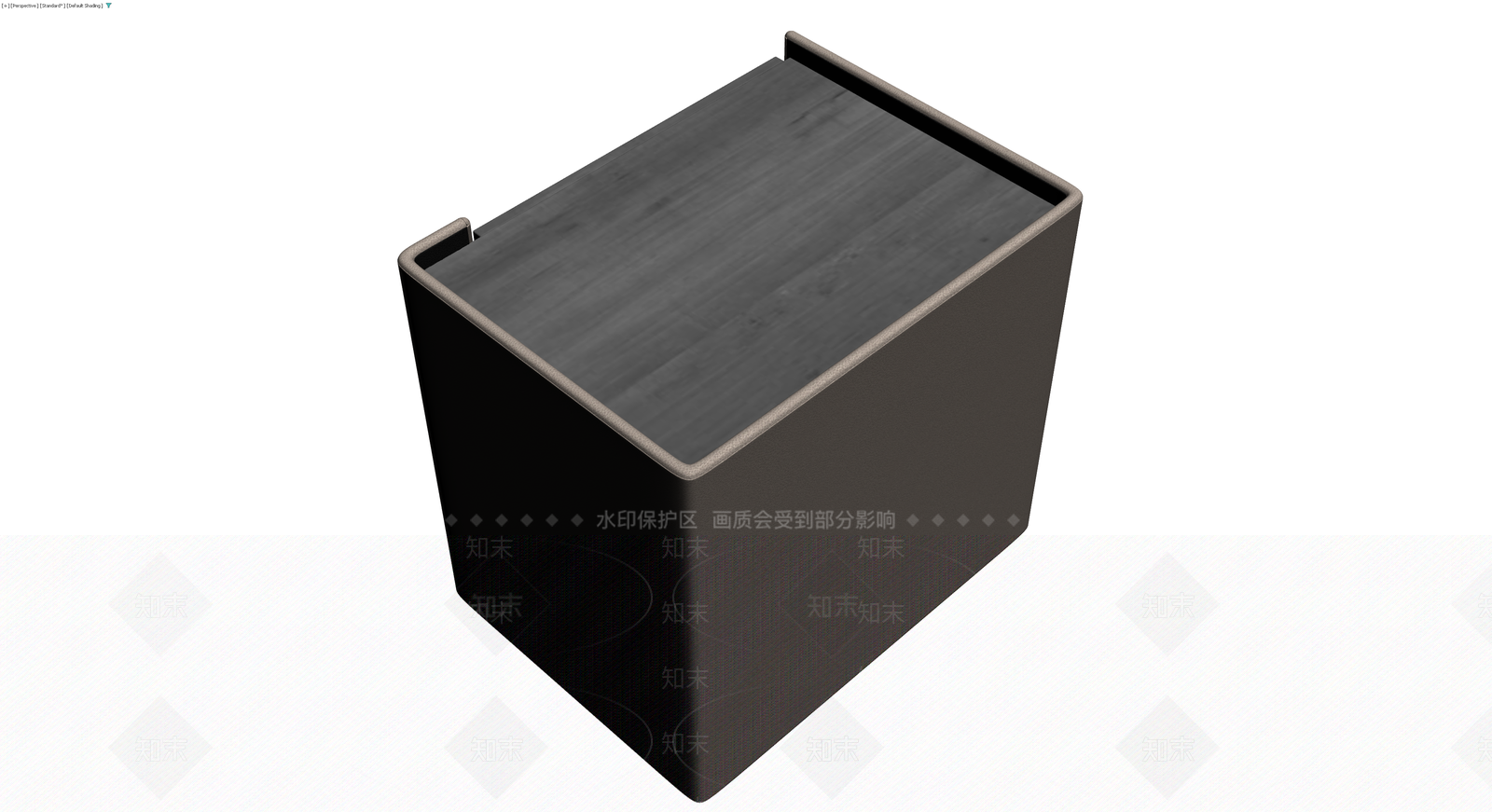 皮革收纳盒/纸巾盒3D模型下载【ID:1229943230】