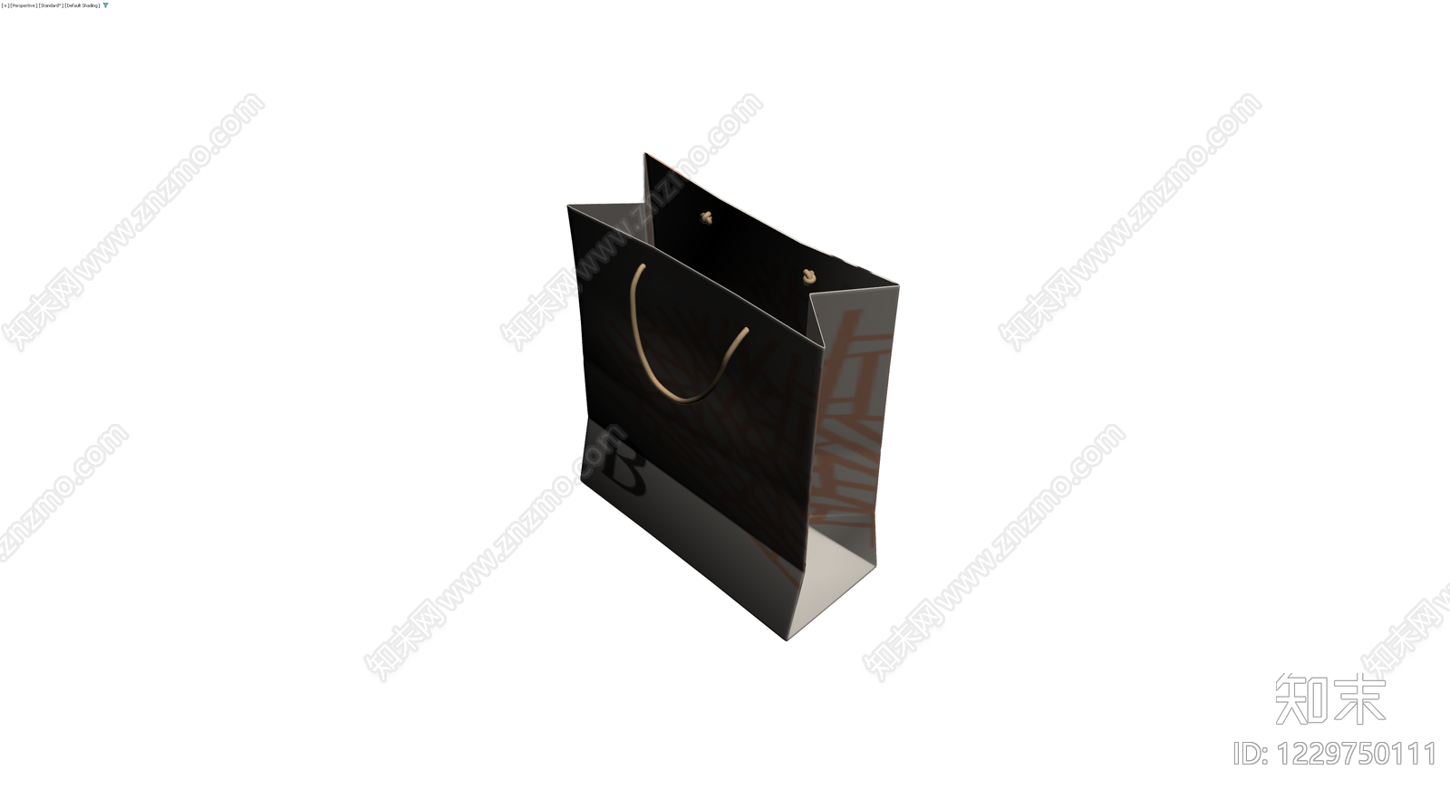 购物袋模型3D模型下载【ID:1229750111】