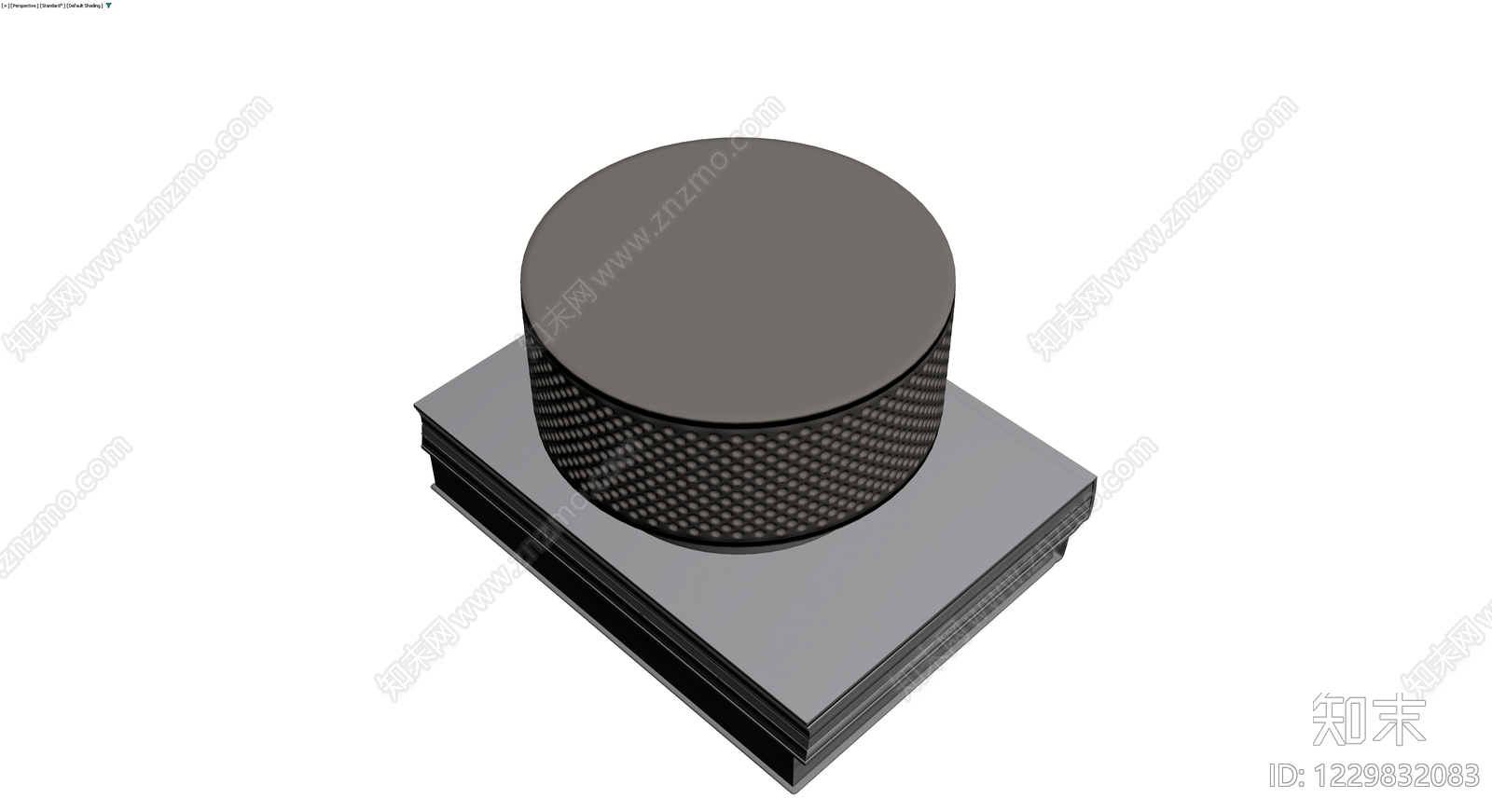 书籍与音箱组合摆件3D模型下载【ID:1229832083】