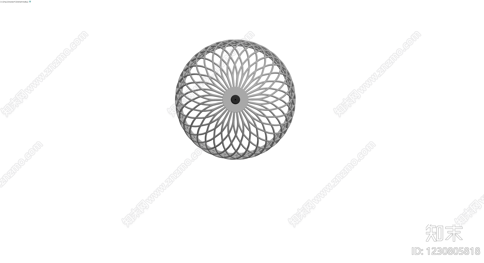 编织球形吊灯3D模型下载【ID:1230805818】