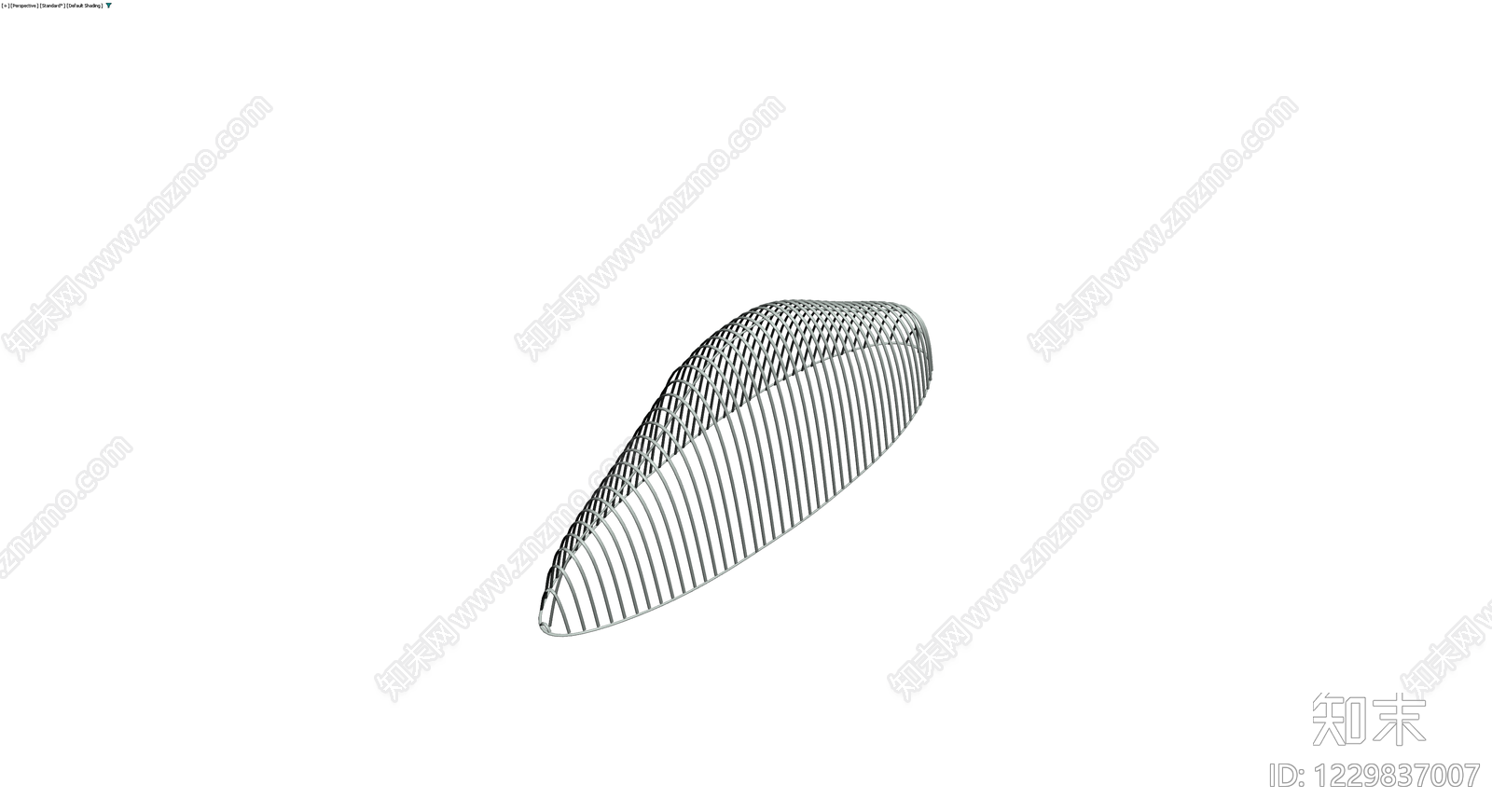镂空编织穹顶结构3D模型下载【ID:1229837007】