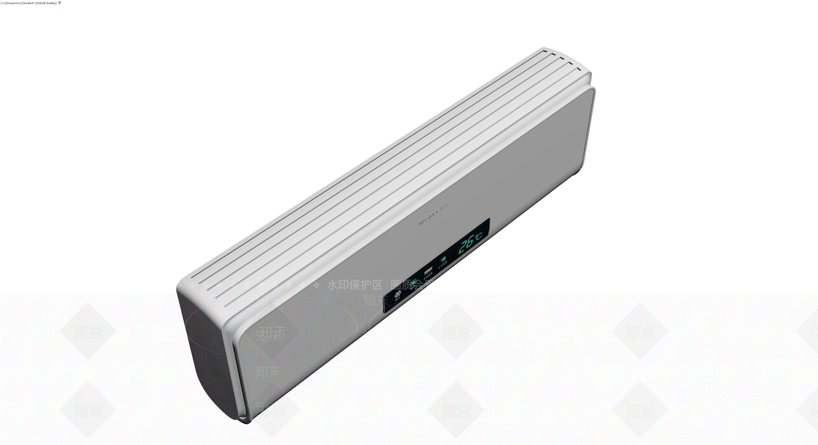 格力壁挂式空调模型3D模型下载【ID:1229972948】
