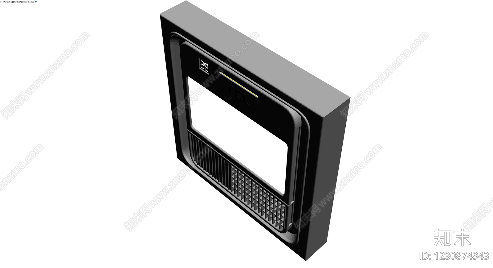 TCL品牌立式空调3D模型下载【ID:1230874943】