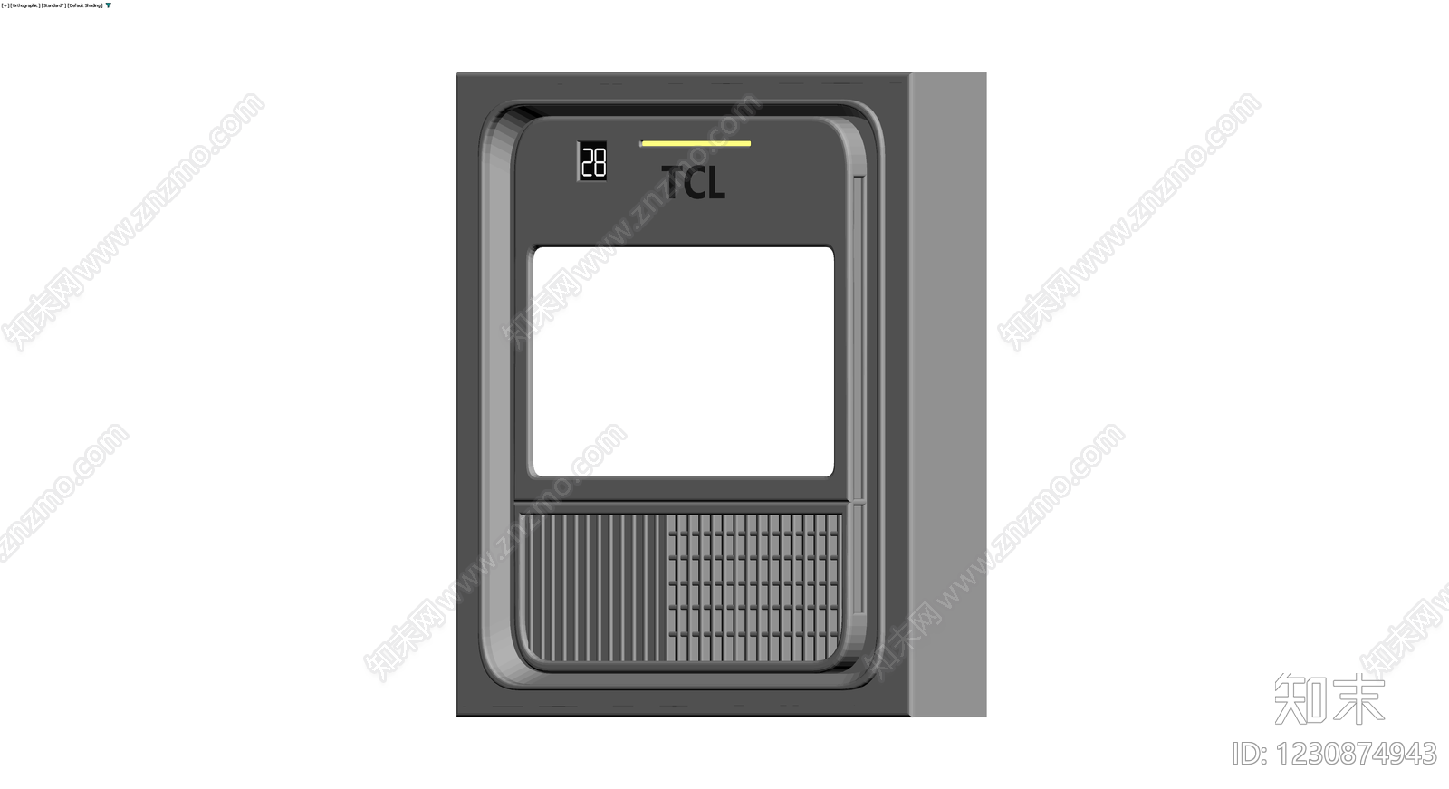TCL品牌立式空调3D模型下载【ID:1230874943】