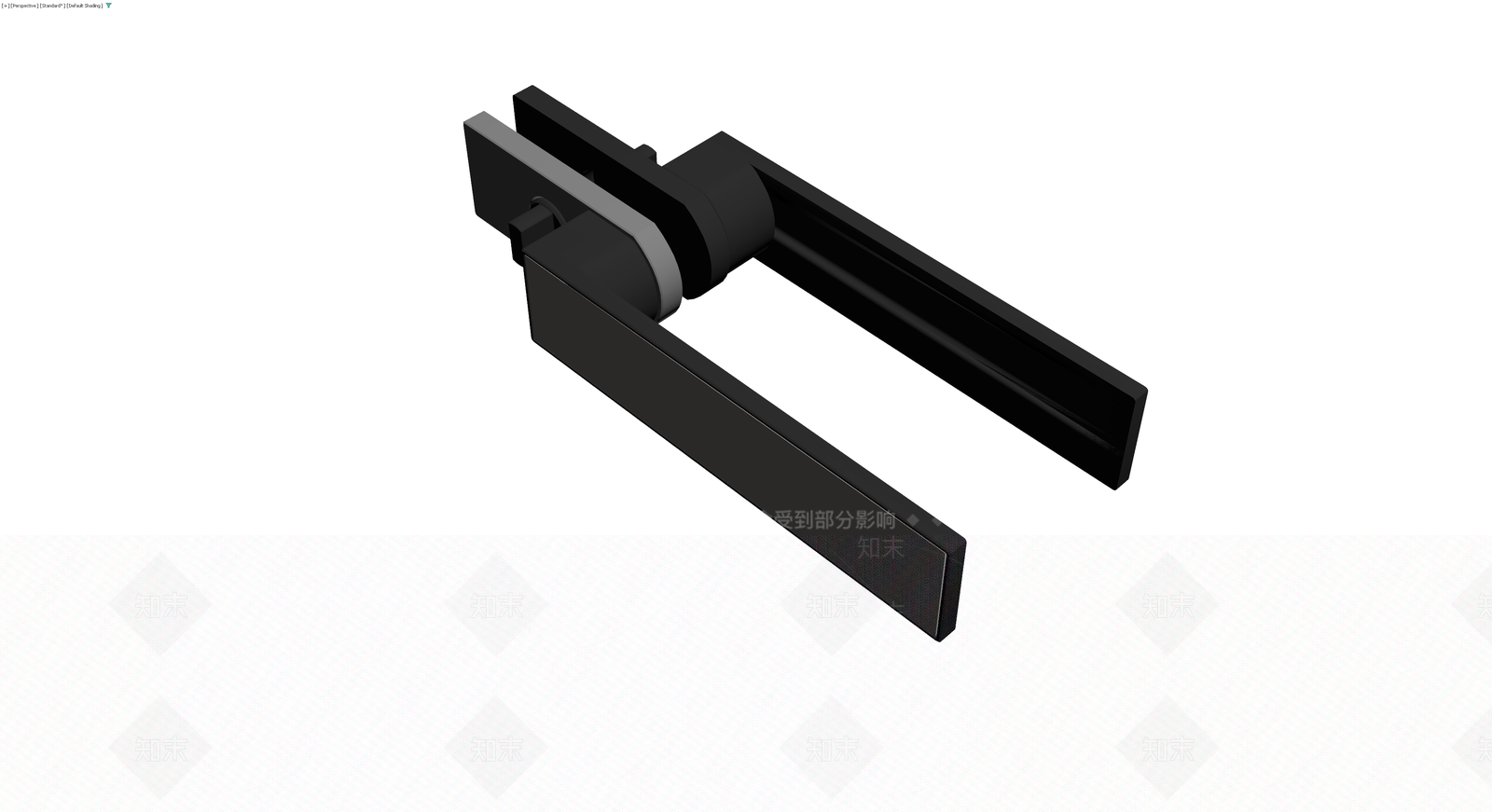 黑色工业机械抓手3D模型下载【ID:1230539252】