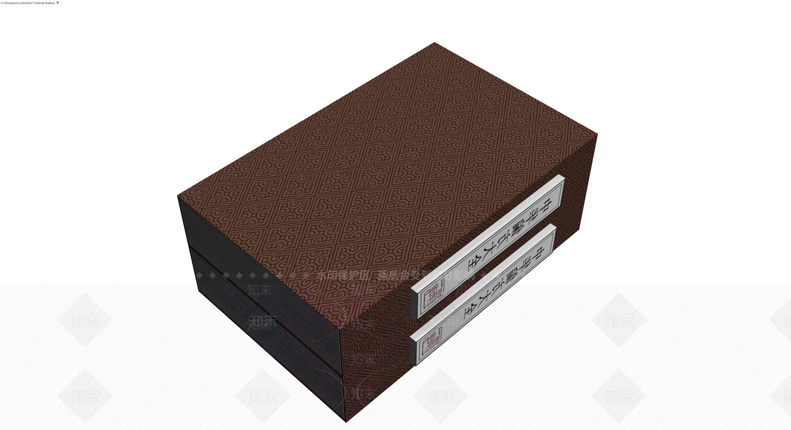中式古籍书籍模型3D模型下载【ID:1230161184】