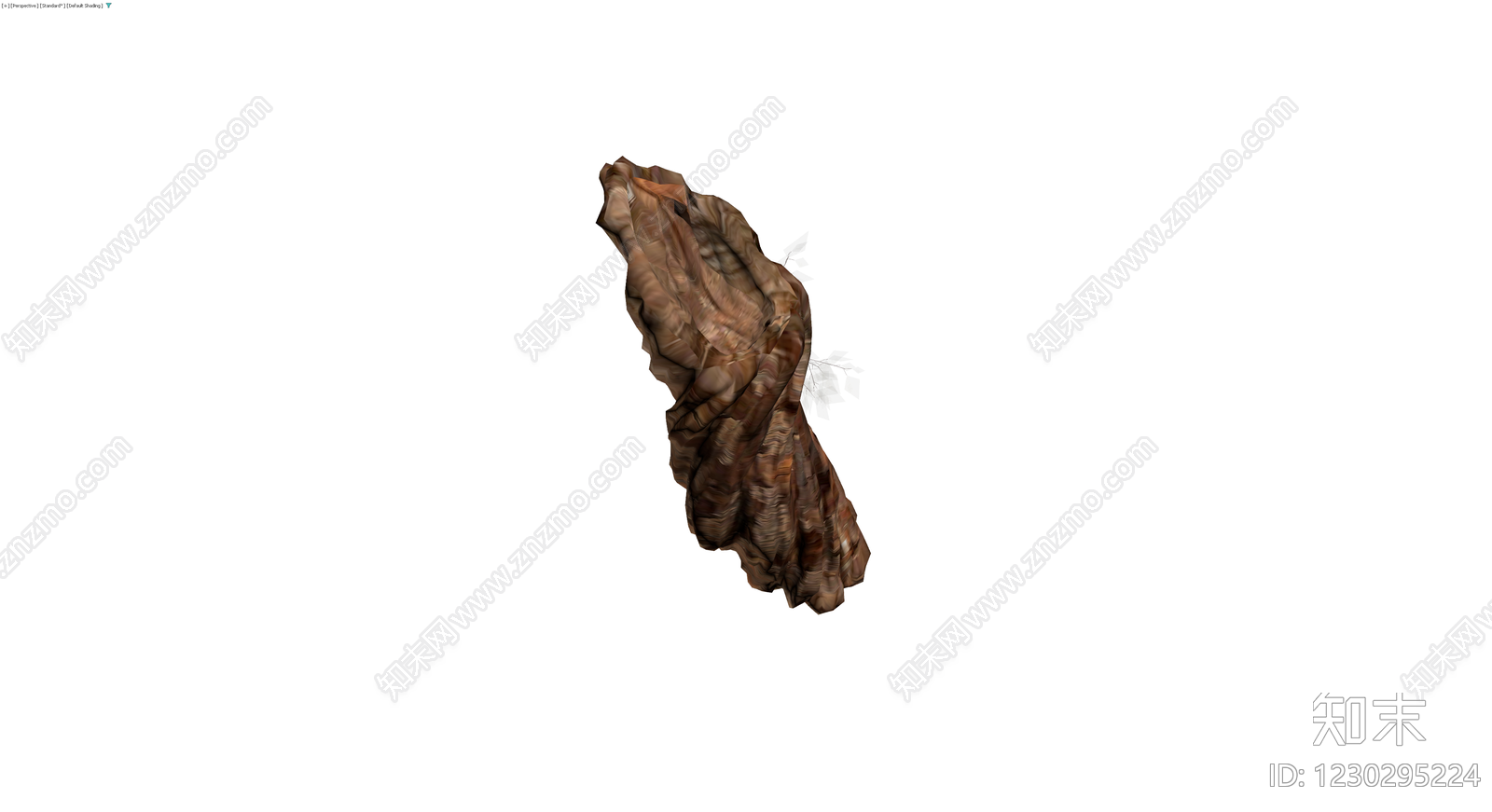 层理纹理岩石景观石3D模型下载【ID:1230295224】