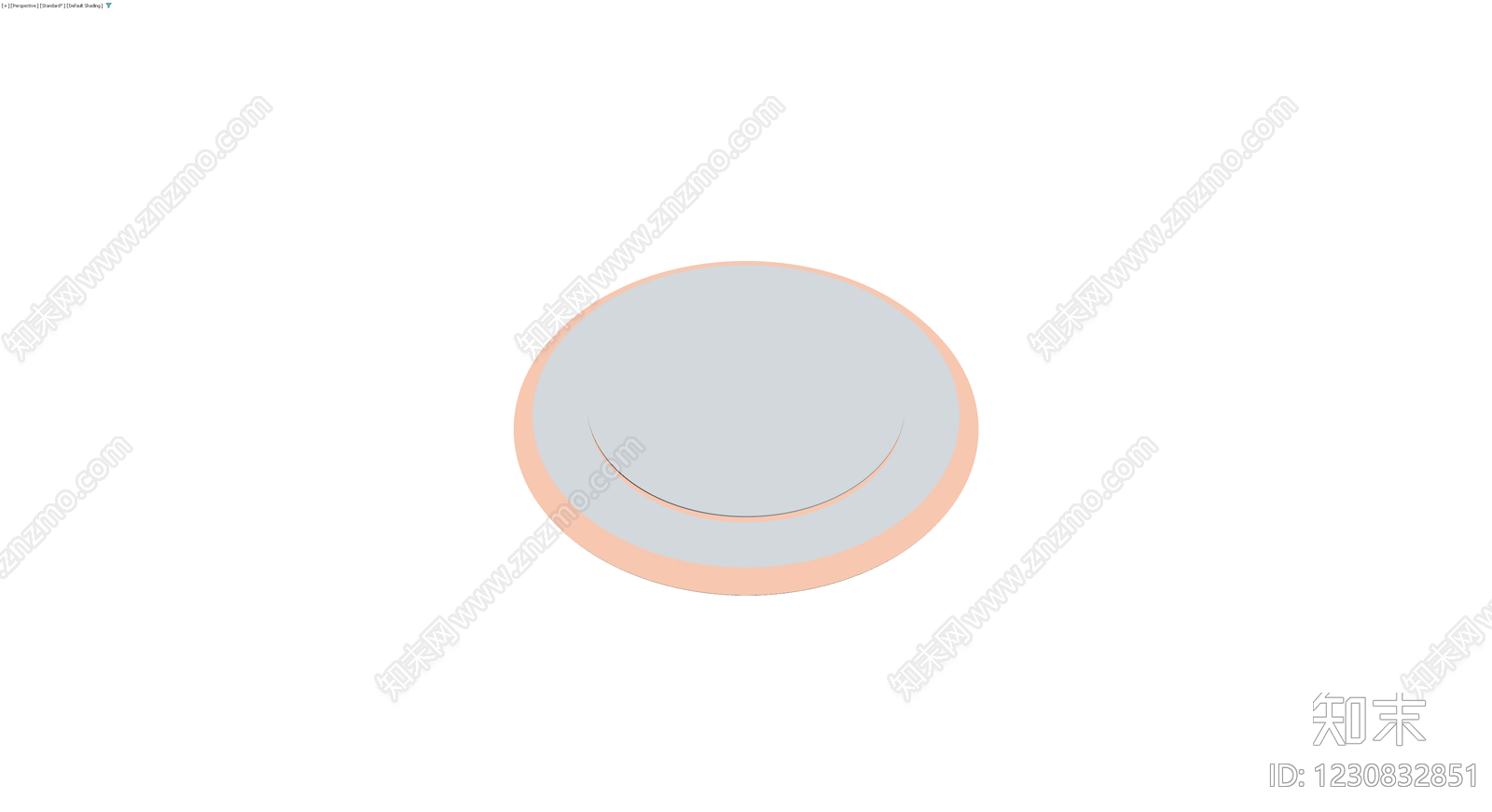 双层圆盘底座模型3D模型下载【ID:1230832851】
