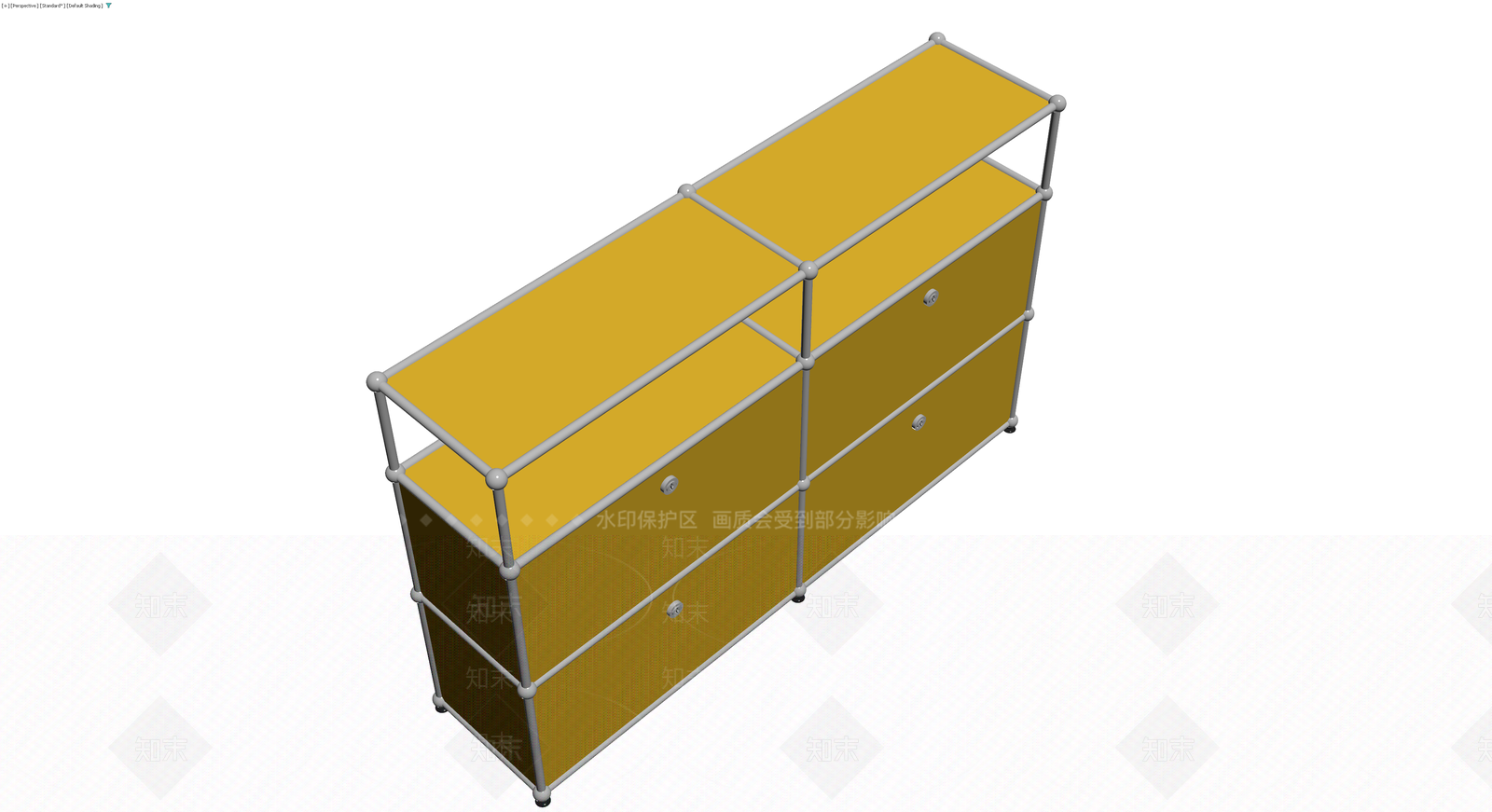 模块化组合收纳柜3D模型下载【ID:1230762216】