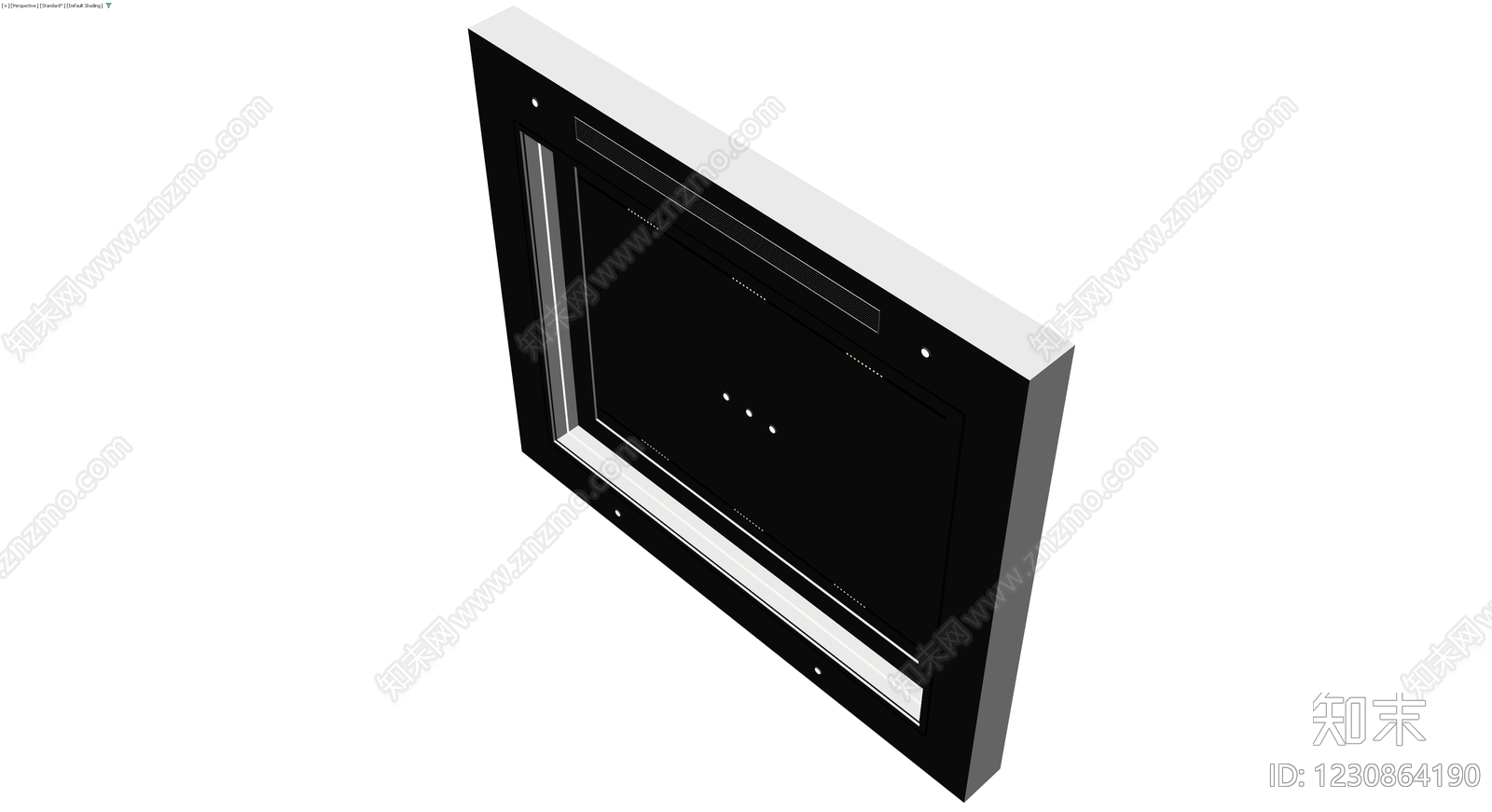 灰模嵌入式设备组件3D模型下载【ID:1230864190】