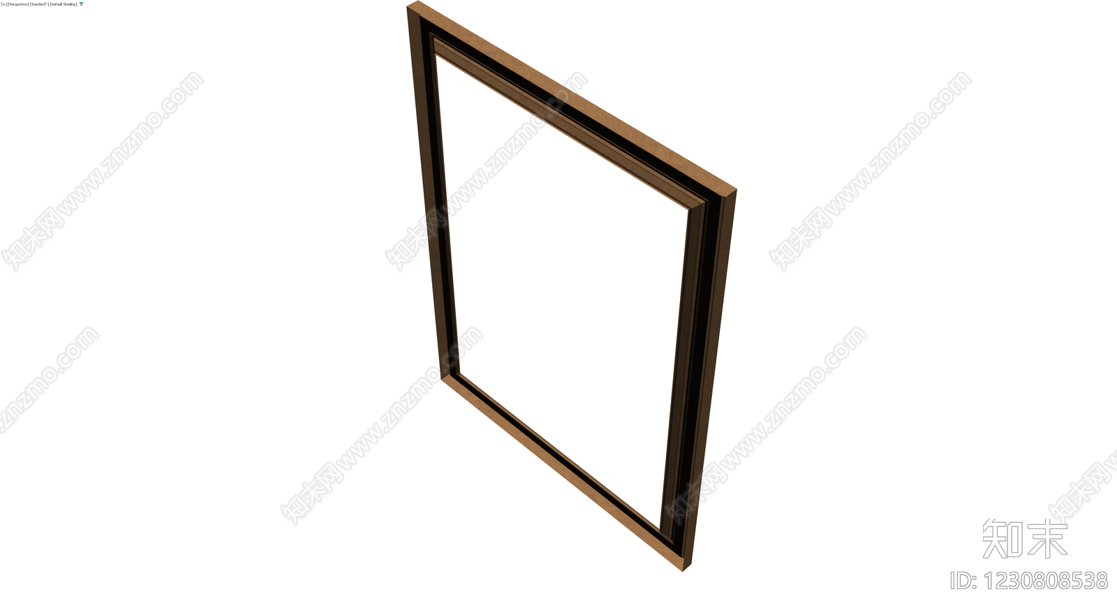木质矩形画框3D模型下载【ID:1230808538】