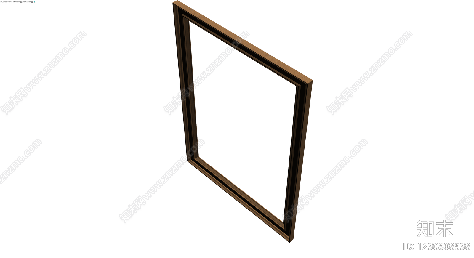 木质矩形画框3D模型下载【ID:1230808538】