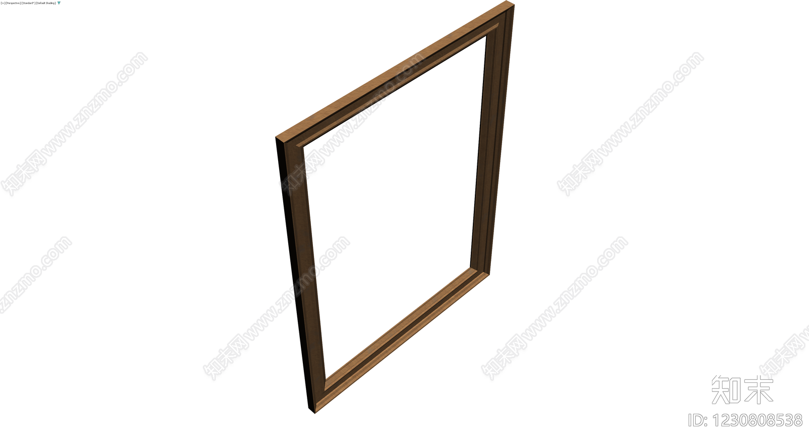 木质矩形画框3D模型下载【ID:1230808538】