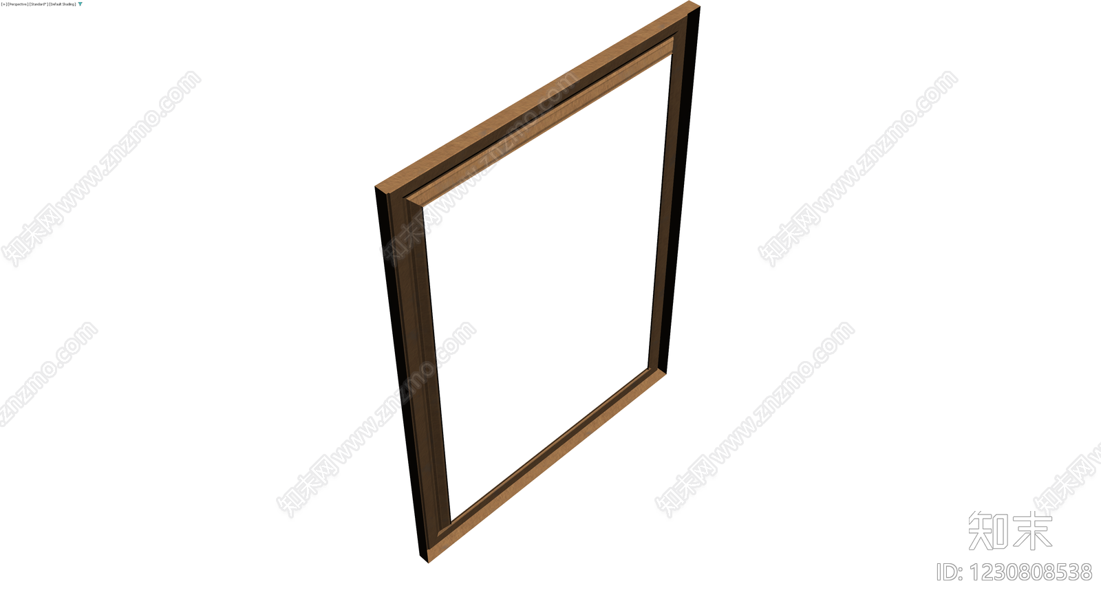 木质矩形画框3D模型下载【ID:1230808538】