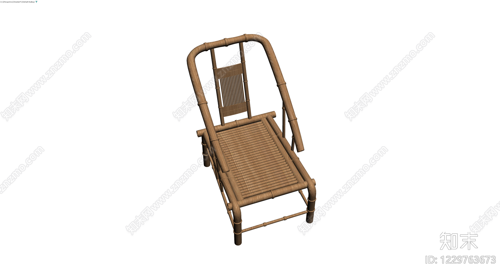 竹制圈椅模型3D模型下载【ID:1229763673】