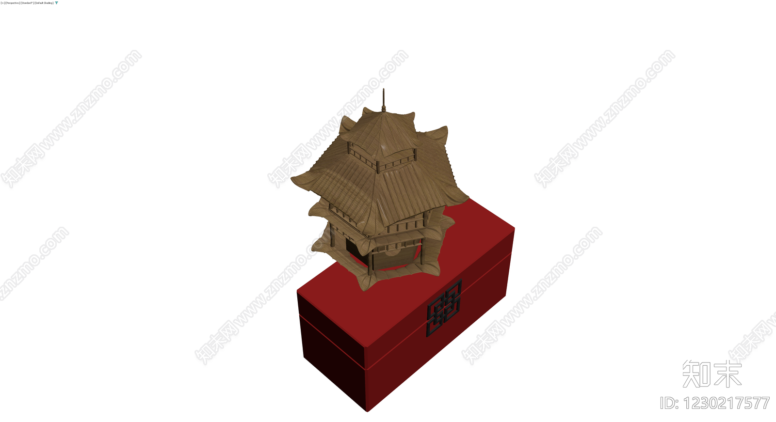 中式亭阁模型3D模型下载【ID:1230217577】
