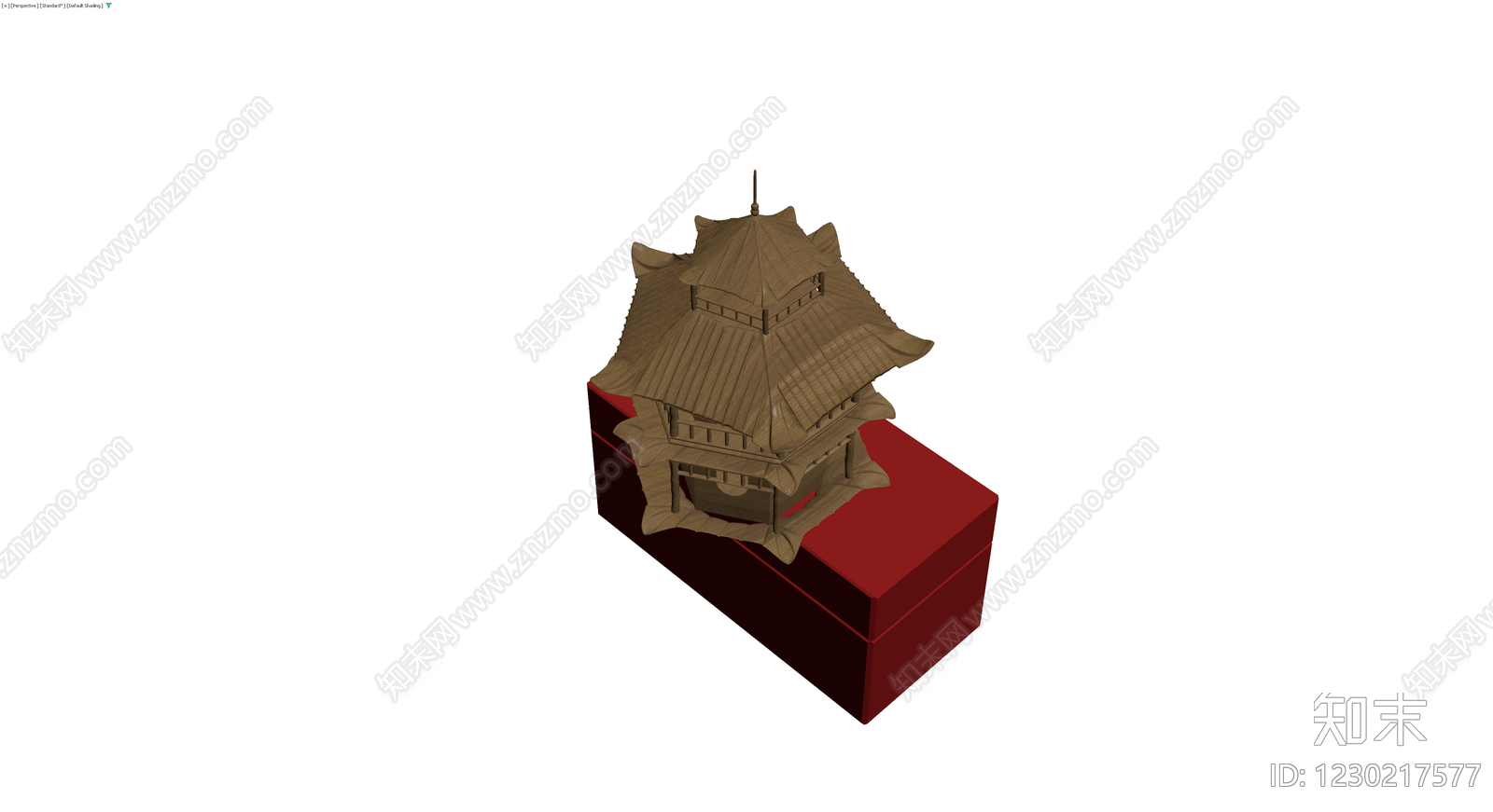 中式亭阁模型3D模型下载【ID:1230217577】