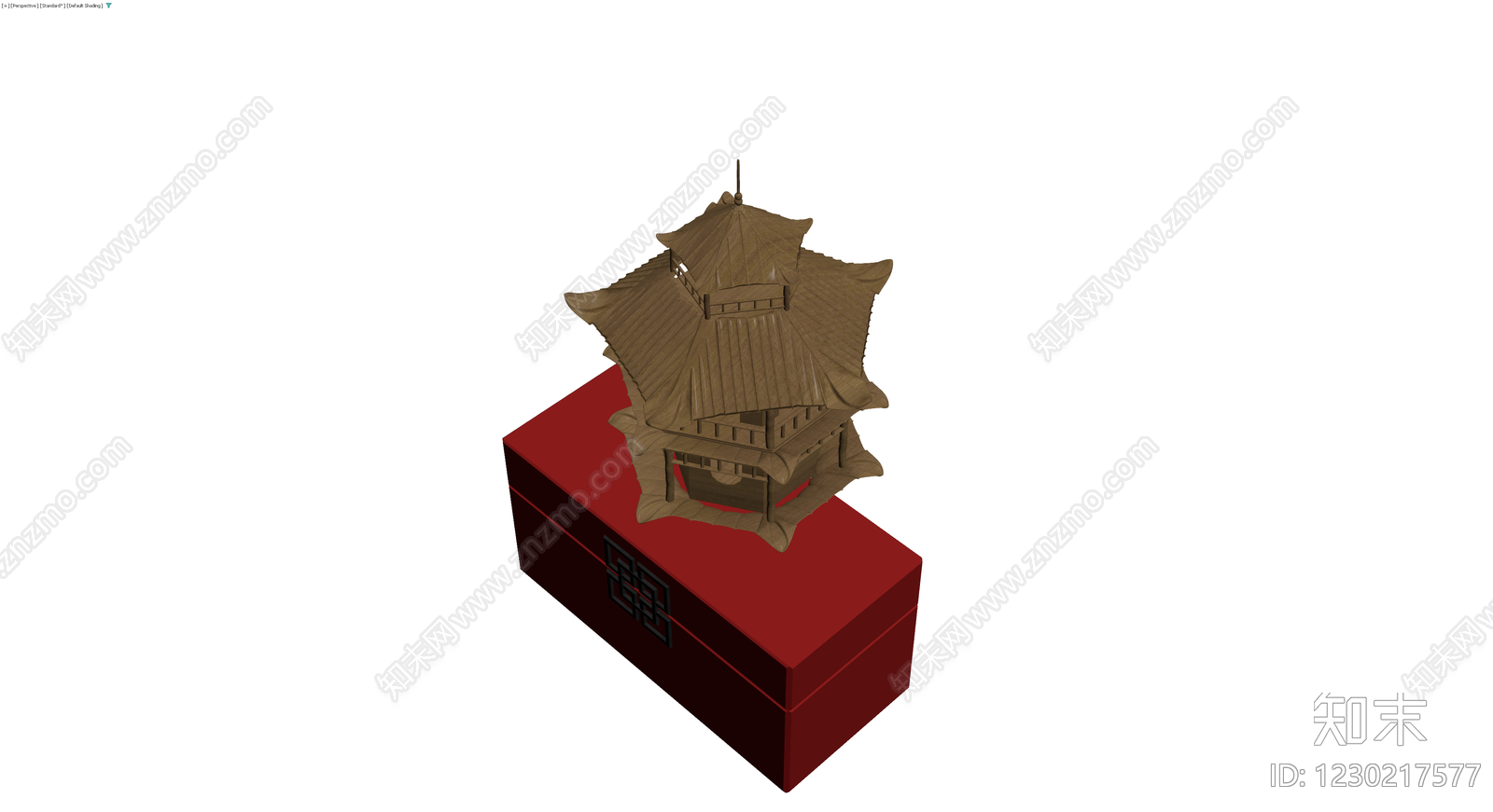 中式亭阁模型3D模型下载【ID:1230217577】