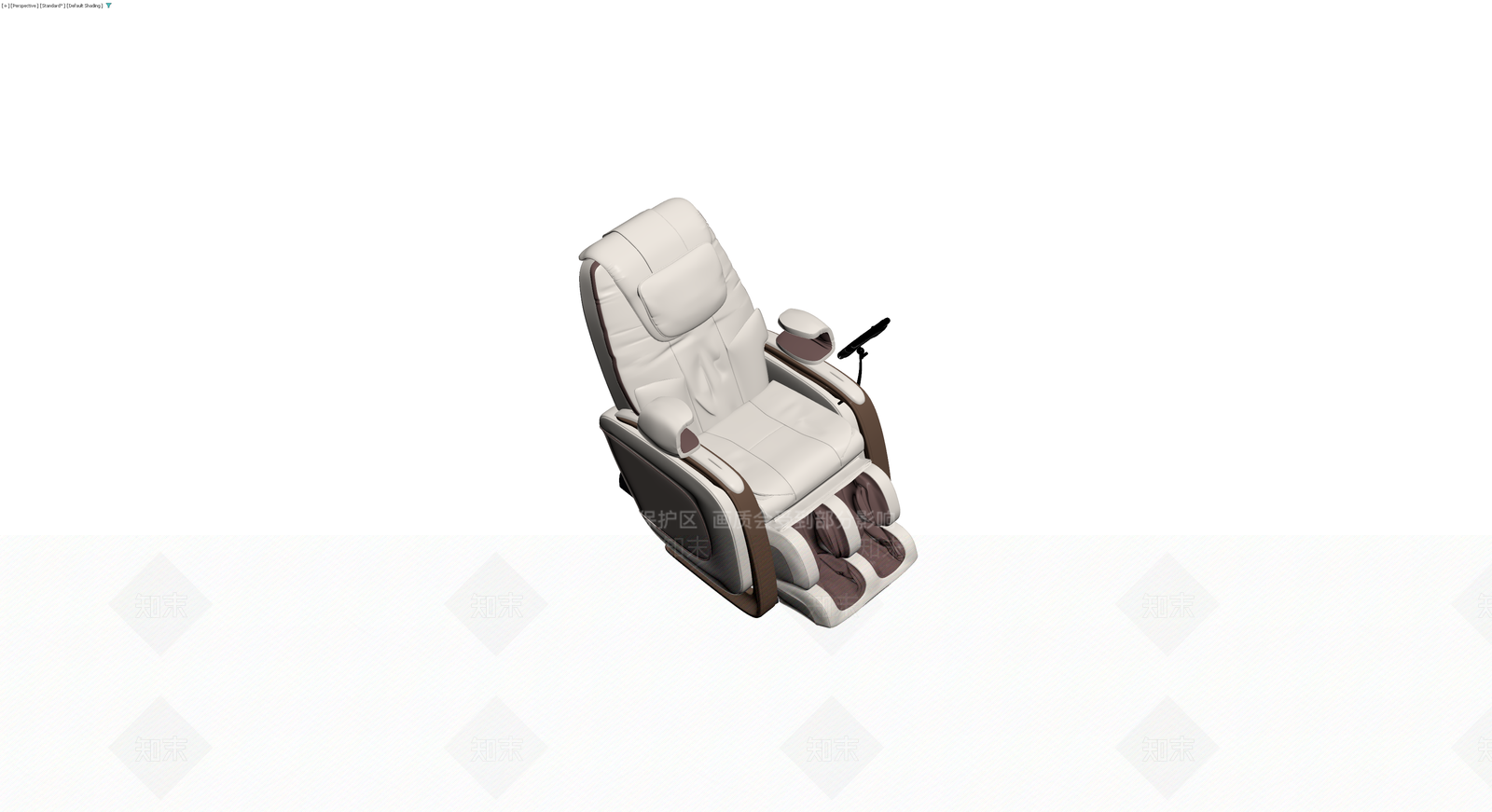 米色电动按摩椅3D模型下载【ID:1230759974】