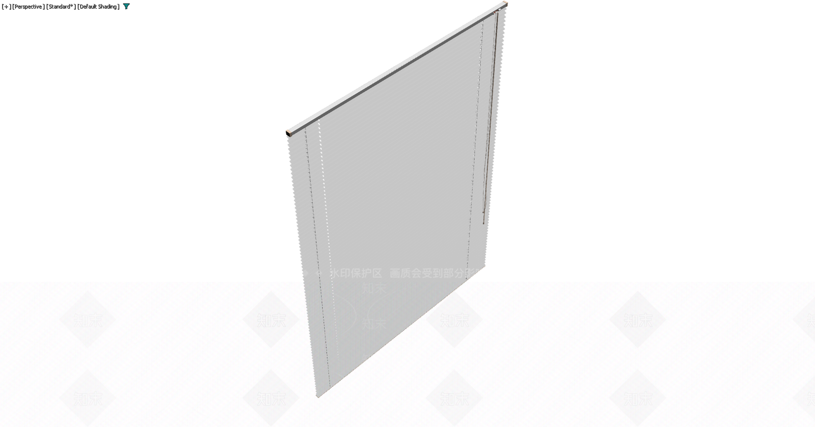 垂直百叶窗组件3D模型下载【ID:1229584383】