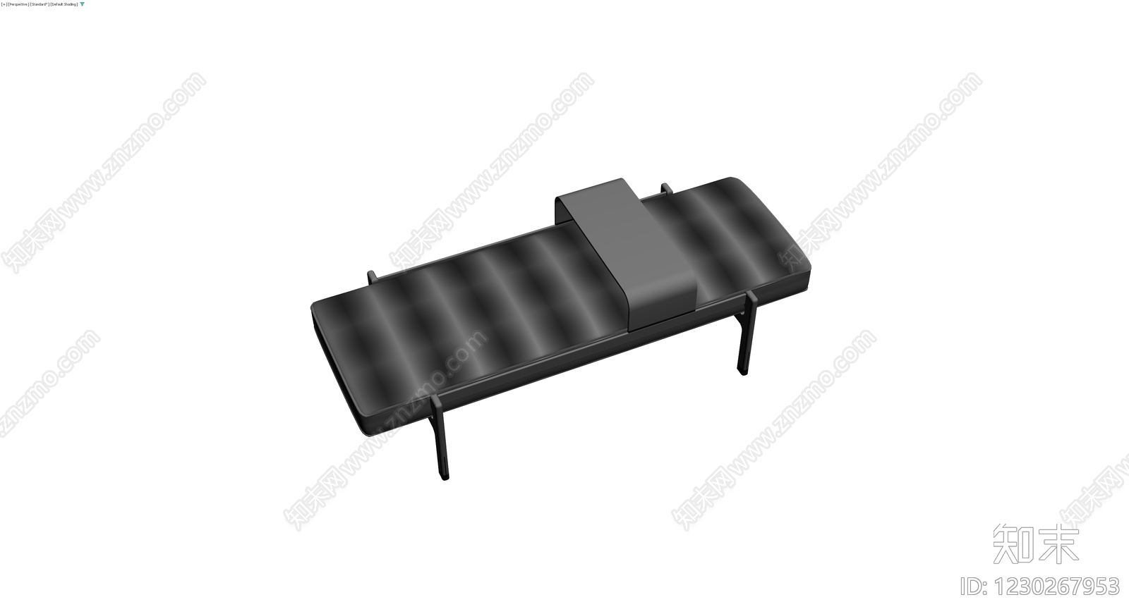 现代风格黑色沙发3D模型下载【ID:1230267953】
