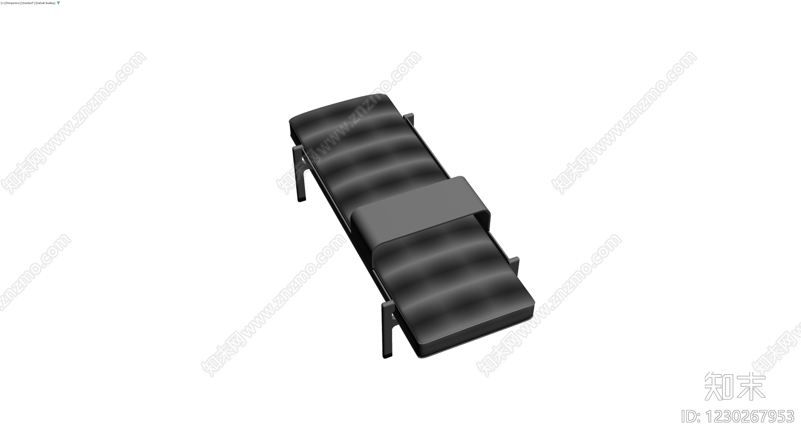 现代风格黑色沙发3D模型下载【ID:1230267953】