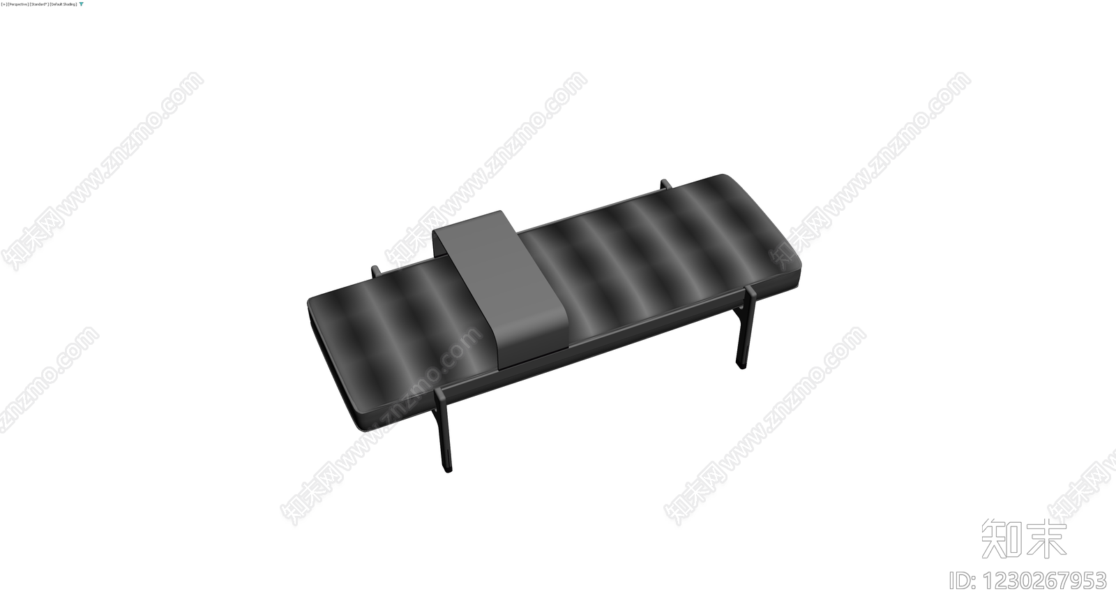 现代风格黑色沙发3D模型下载【ID:1230267953】