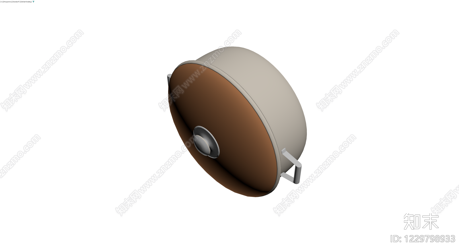 灰模电饭煲/电压力锅3D模型下载【ID:1229798933】