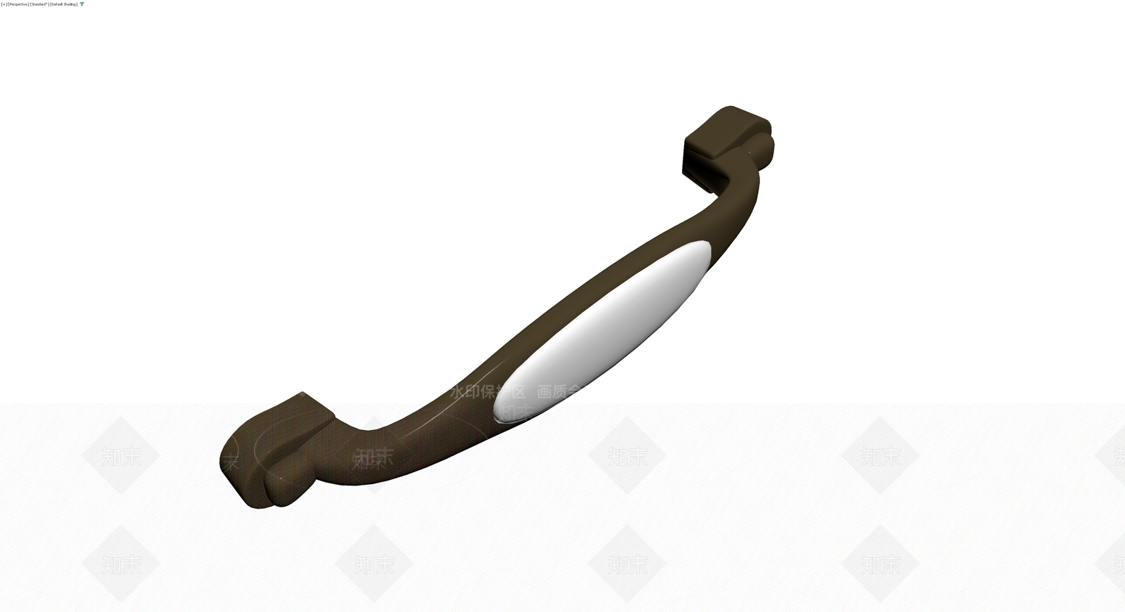 棕色弧形把手3D模型下载【ID:1230664568】