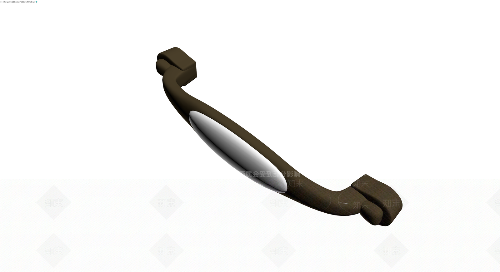 棕色弧形把手3D模型下载【ID:1230664568】