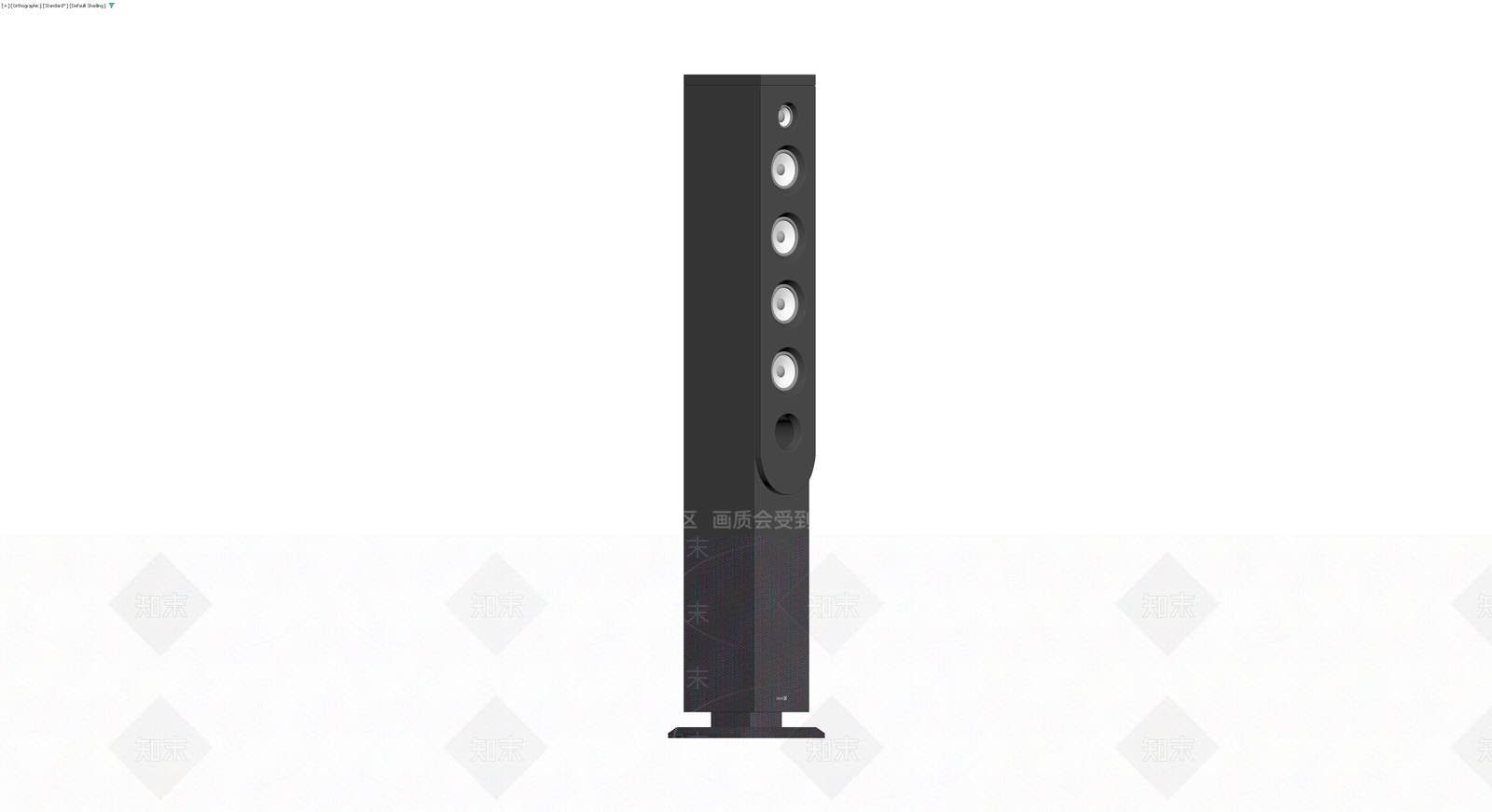 落地音箱模型3D模型下载【ID:1229904964】