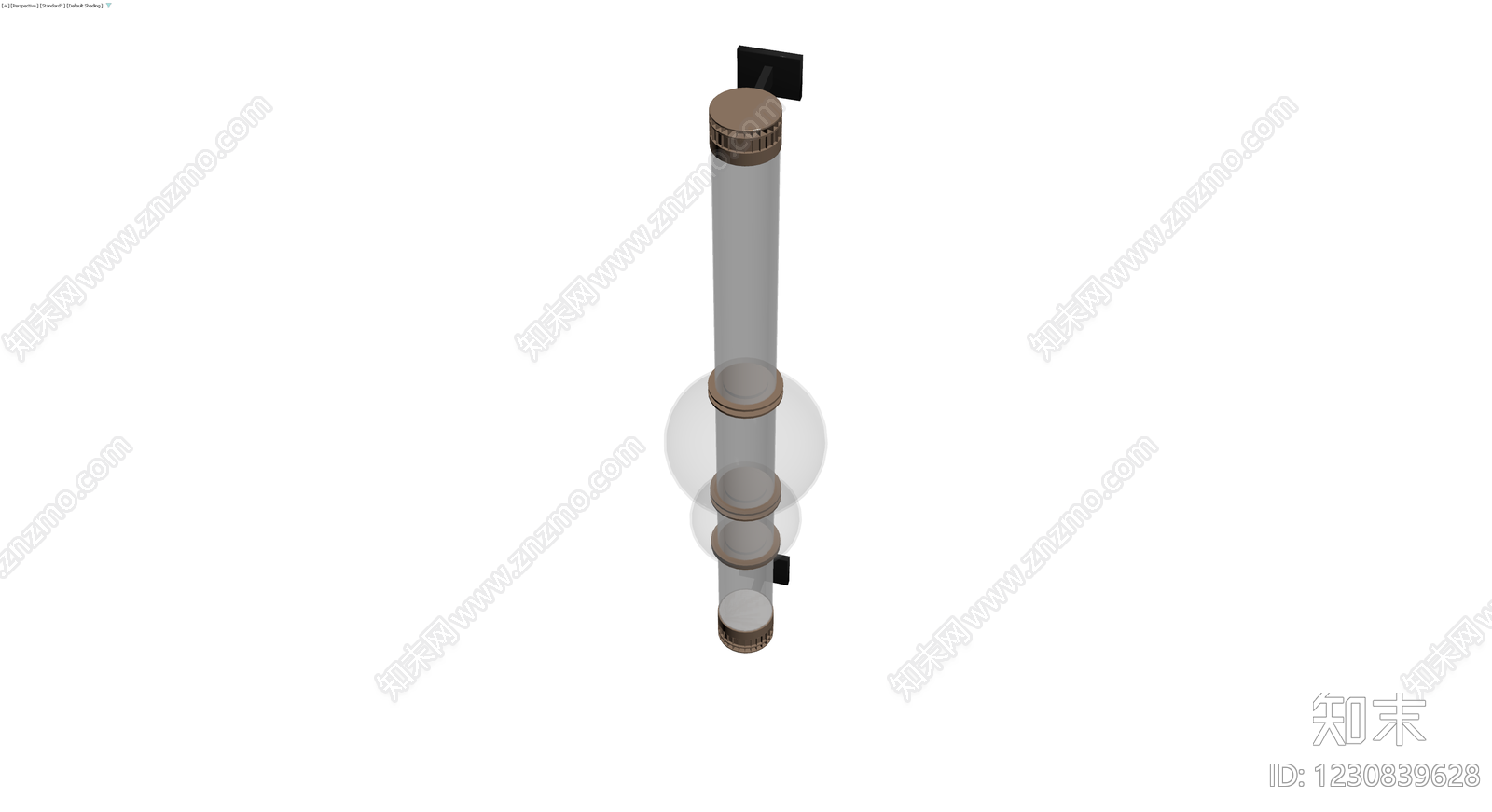 透明管状挤压瓶模型3D模型下载【ID:1230839628】