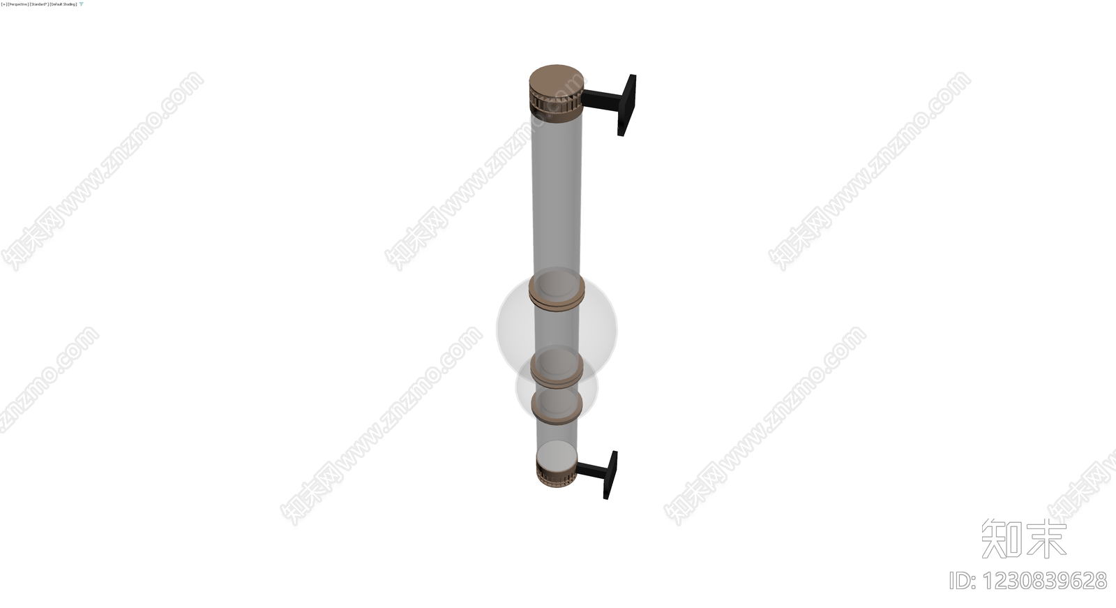 透明管状挤压瓶模型3D模型下载【ID:1230839628】