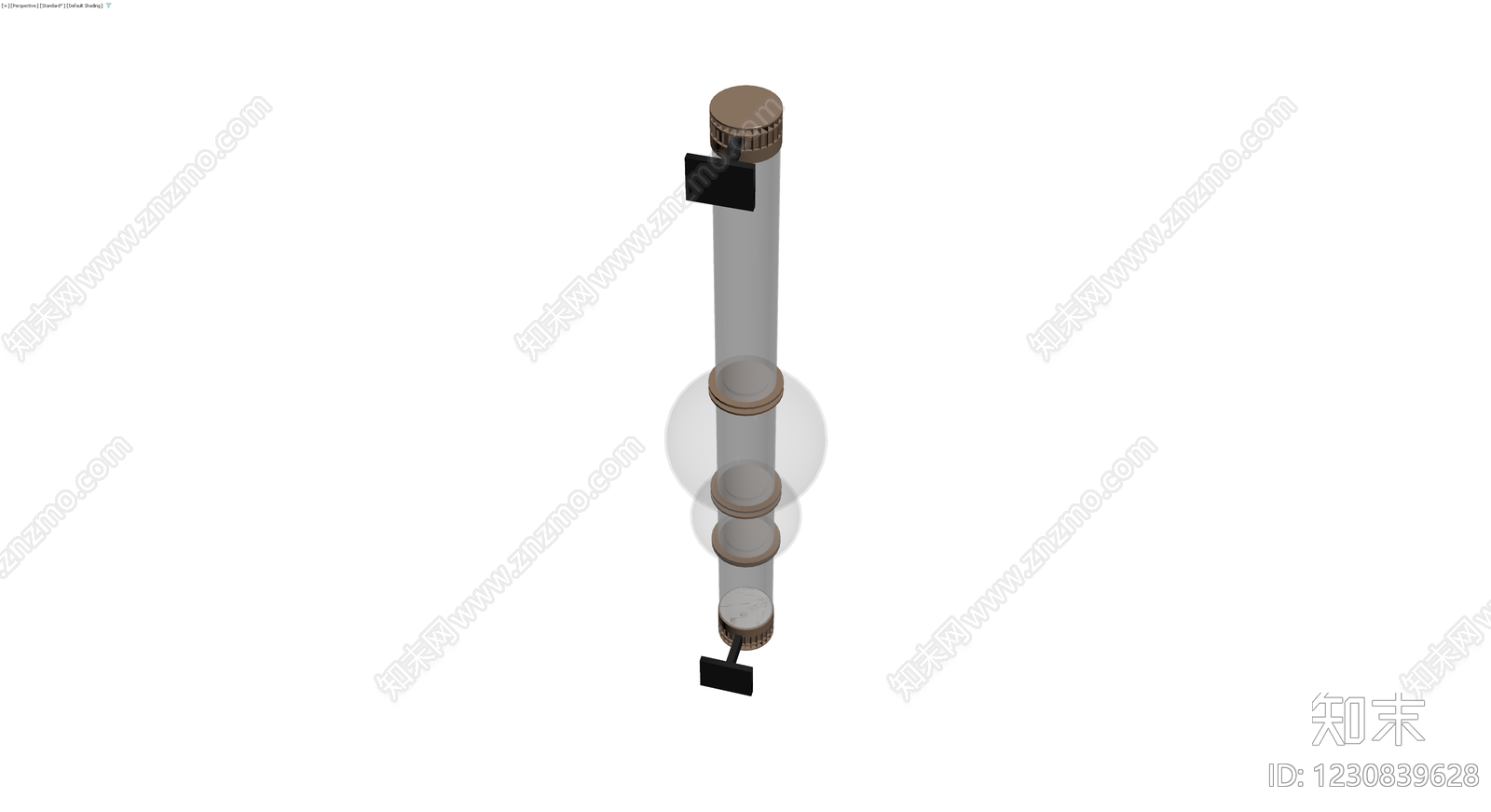 透明管状挤压瓶模型3D模型下载【ID:1230839628】