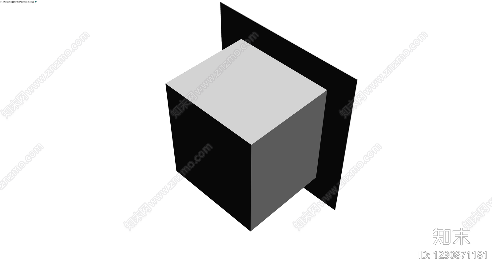 方形嵌入式筒灯3D模型下载【ID:1230871181】