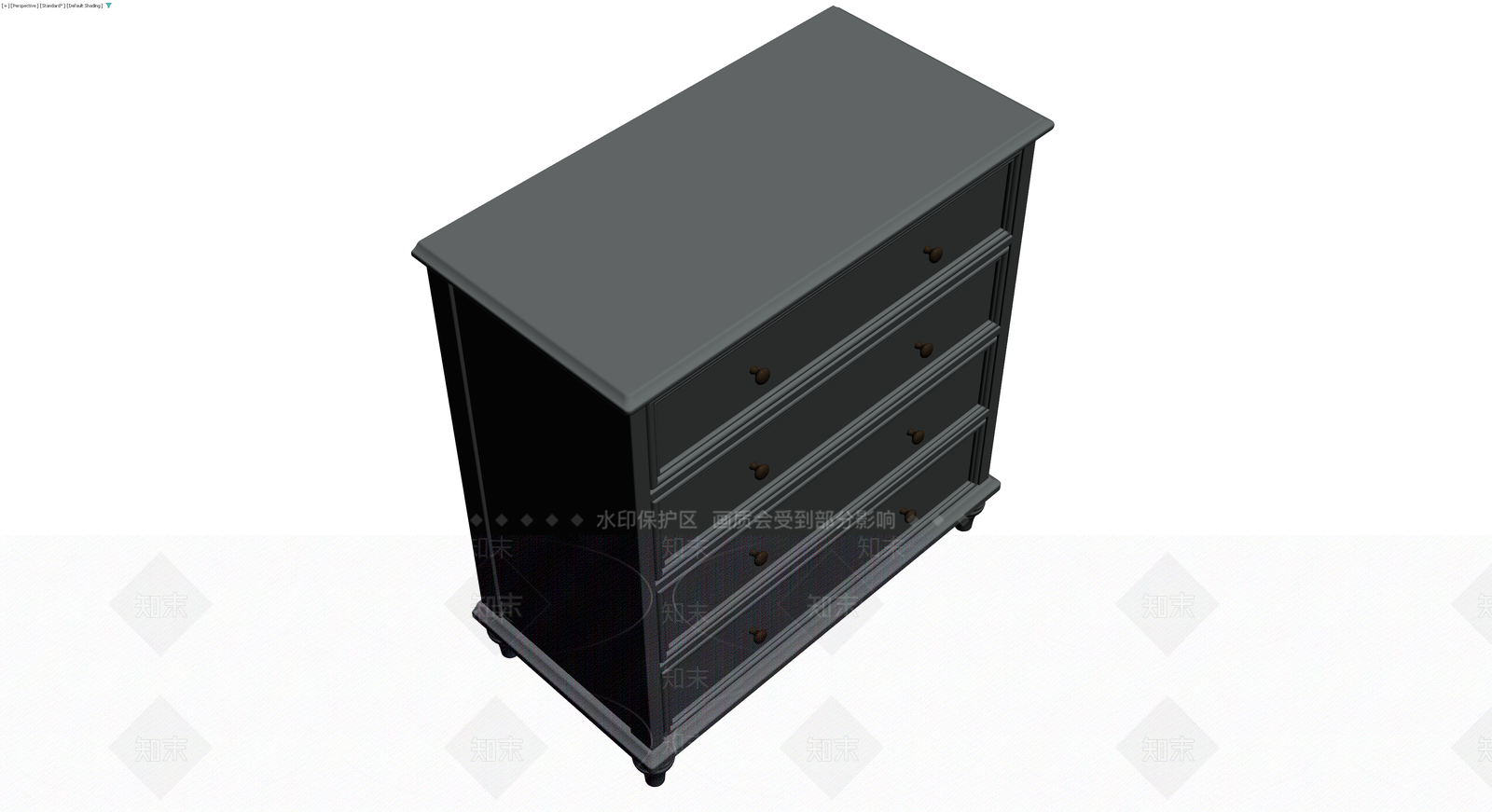 四斗柜家具模型3D模型下载【ID:1230141077】