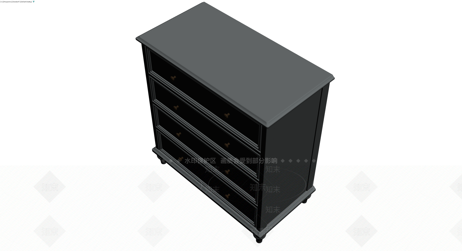 四斗柜家具模型3D模型下载【ID:1230141077】